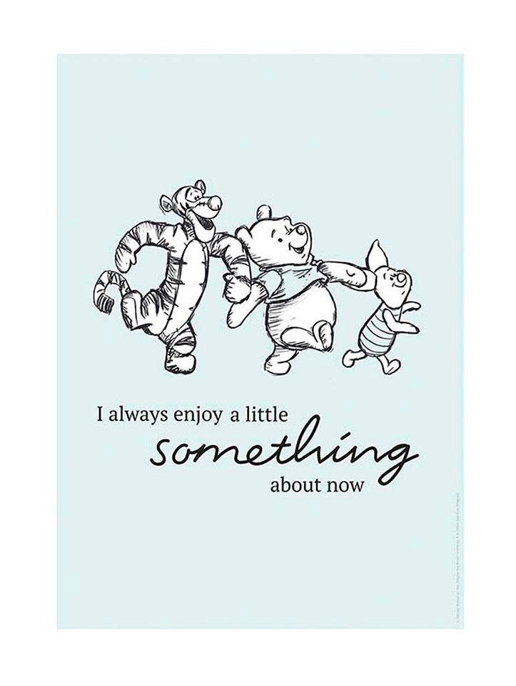 Komar Poster »Winnie Pooh Little Something«, Disney, (Packung, 1 St.,  Anzahl Teile 1), Kinderzimmer, Schlafzimmer, Wohnzimmer online kaufen | mit  3 Jahren XXL Garantie