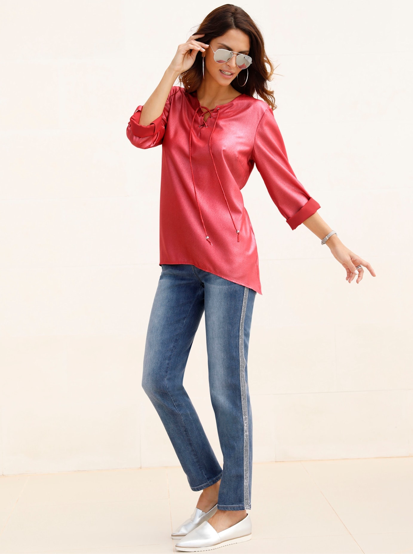 Inspirationen 5-Pocket-Jeans, (1 tlg.)