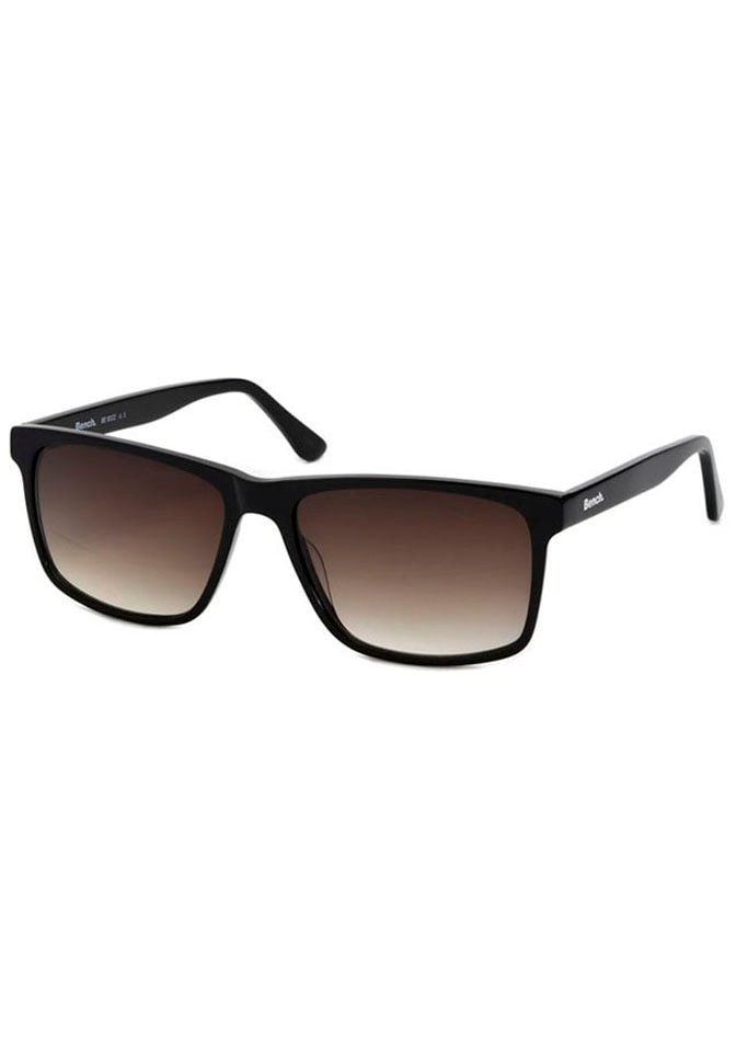 schwarze bei Sonnenbrille, Herrensonnenbrille Bench. brillantem aus Azetat. Klassische