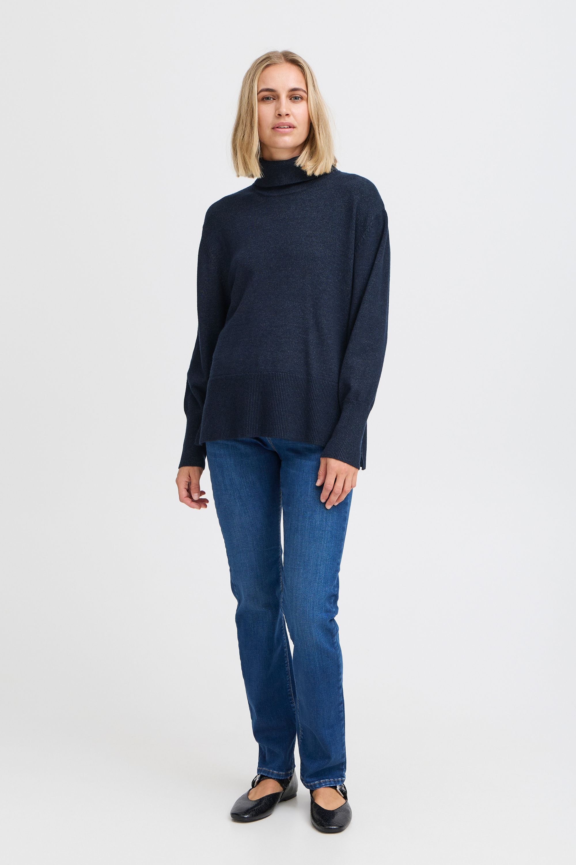 Pulz Jeans Strickpullover »Strickpullover PZSTEFFI Roll Neck«