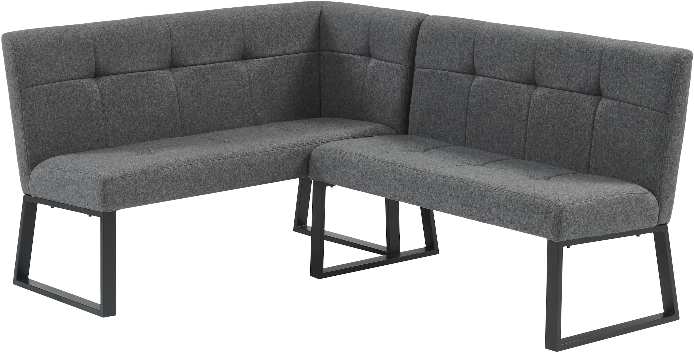 OTTO home Eckbankgruppe »Geranie, Sitzgruppe, Eckbank inkl. Stauraum, Esstisch, 2 Freischwinger« Set, Eckbank inkl. Stauraum wahlweise links und rechts montierbar, 4 tlg. tlg. mit und ohne Stauraum wählbar