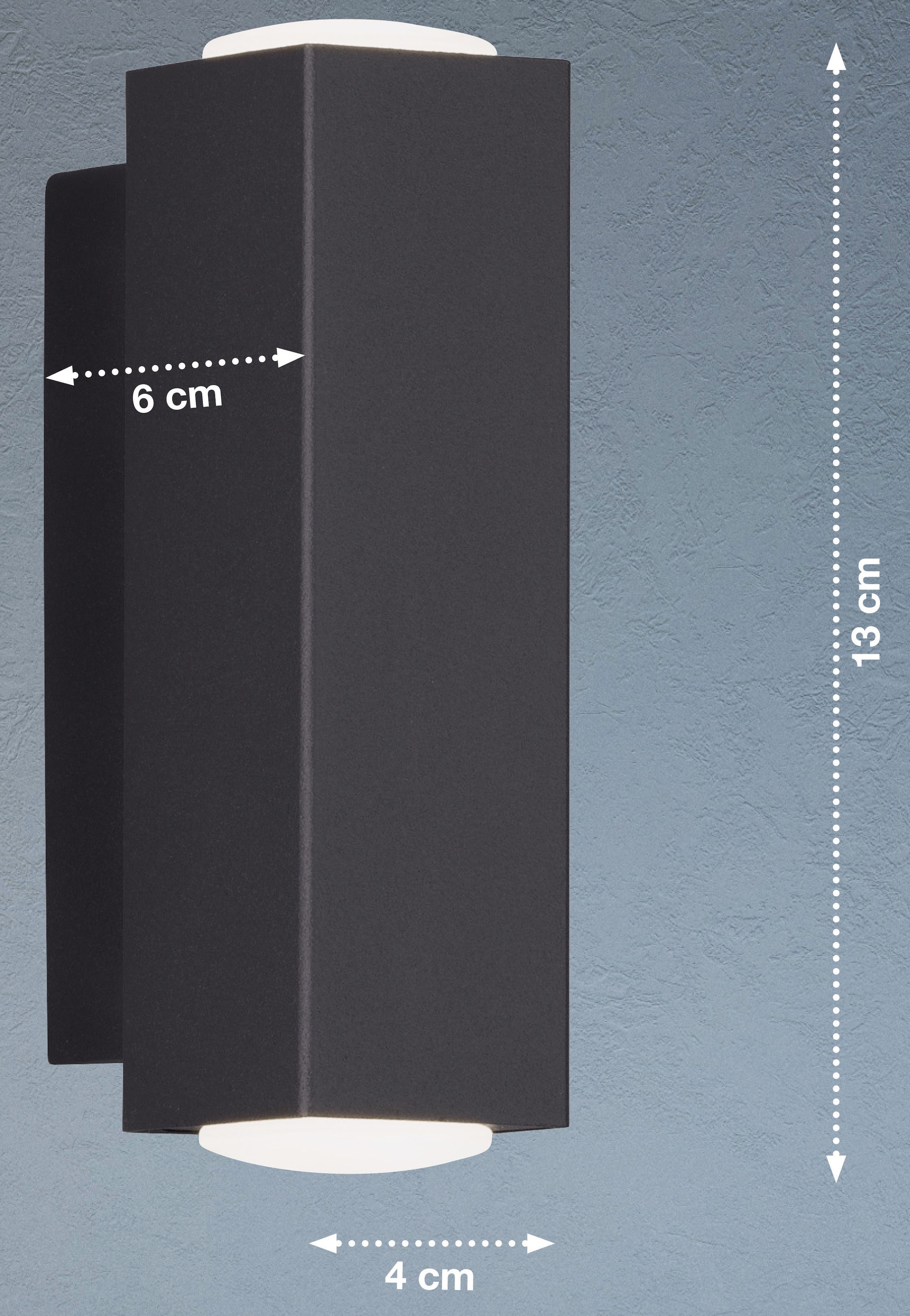 FISCHER & HONSEL LED Wandleuchte »Carlo« LED-Modul 1 Stk. Warmweiß
