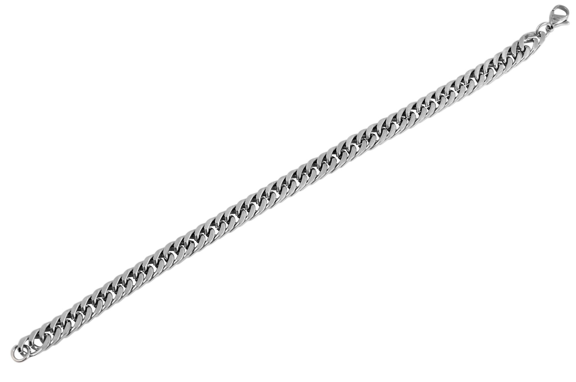Adelia´s Panzerarmband »Unisex Armband ¿ Panzerarmband aus Edelstahl 21 cm«