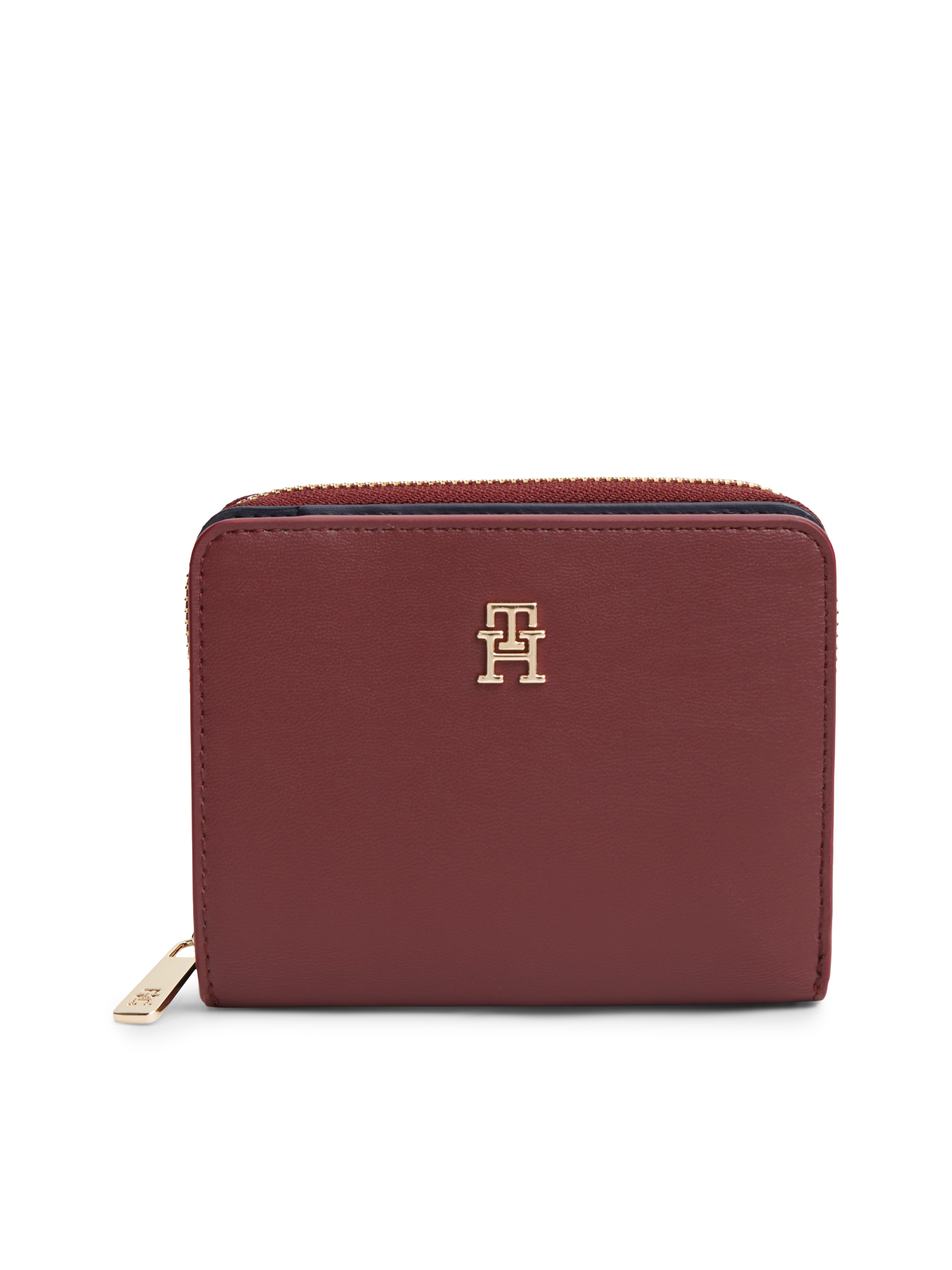 Tommy Hilfiger Women's Icon Medium Flap Oxblood in Burgundy