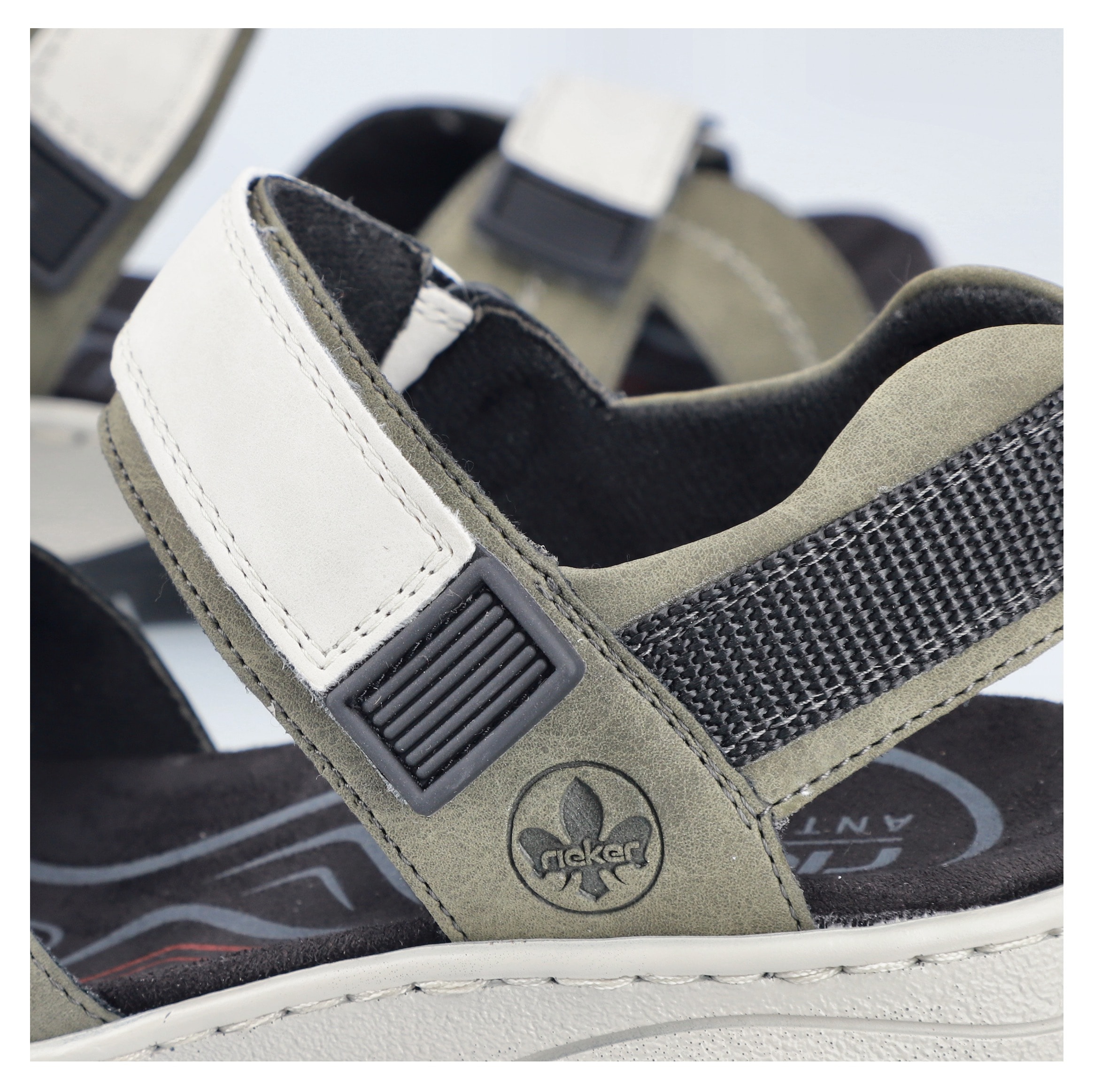 Rieker Trekkingsandale, Outdoorsandale, Sommerschuh, Klettschuh mit Rieker Air-Funktion