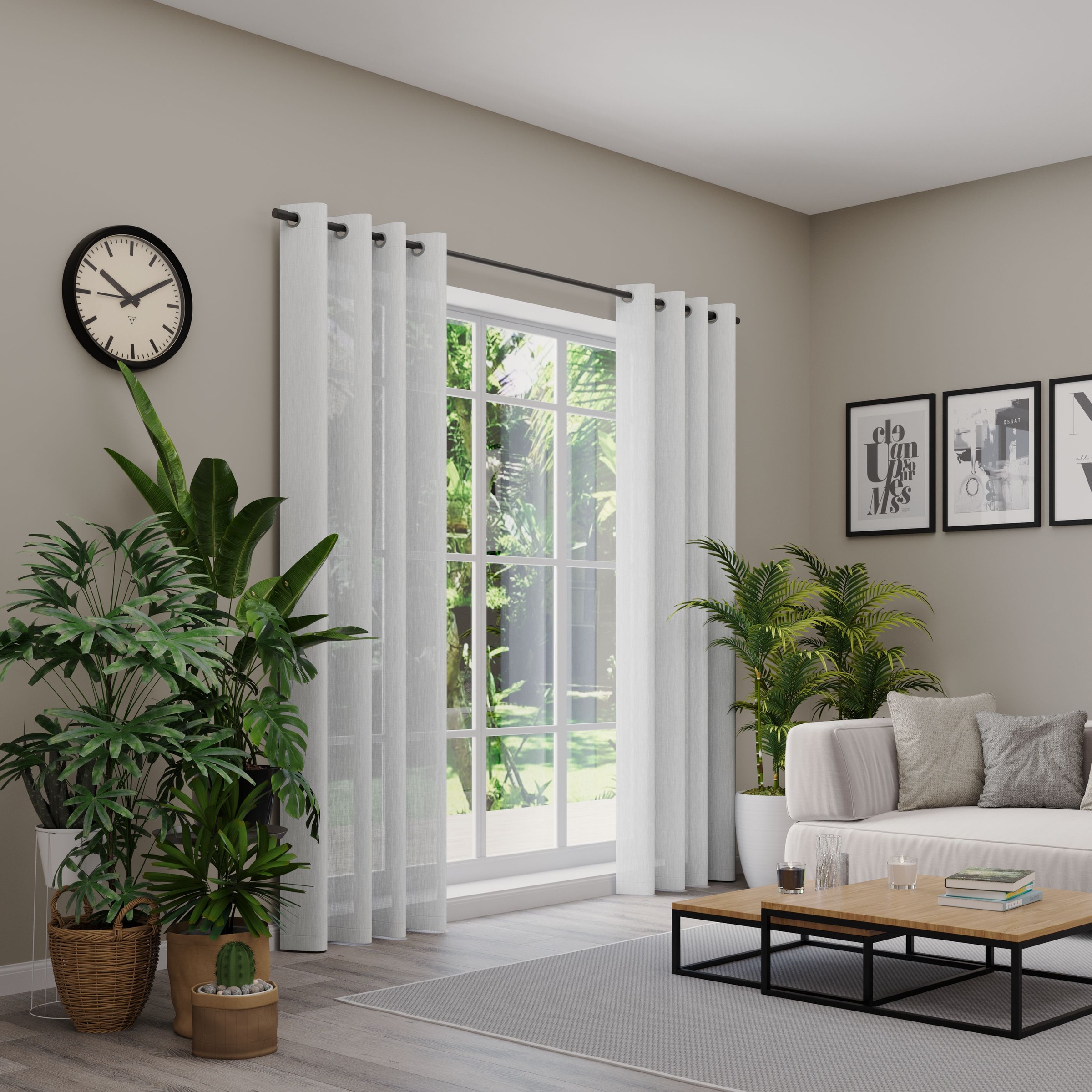 Neutex for you! Vorhang »Libre-ECO« Ösen 1 Stk. tlg.