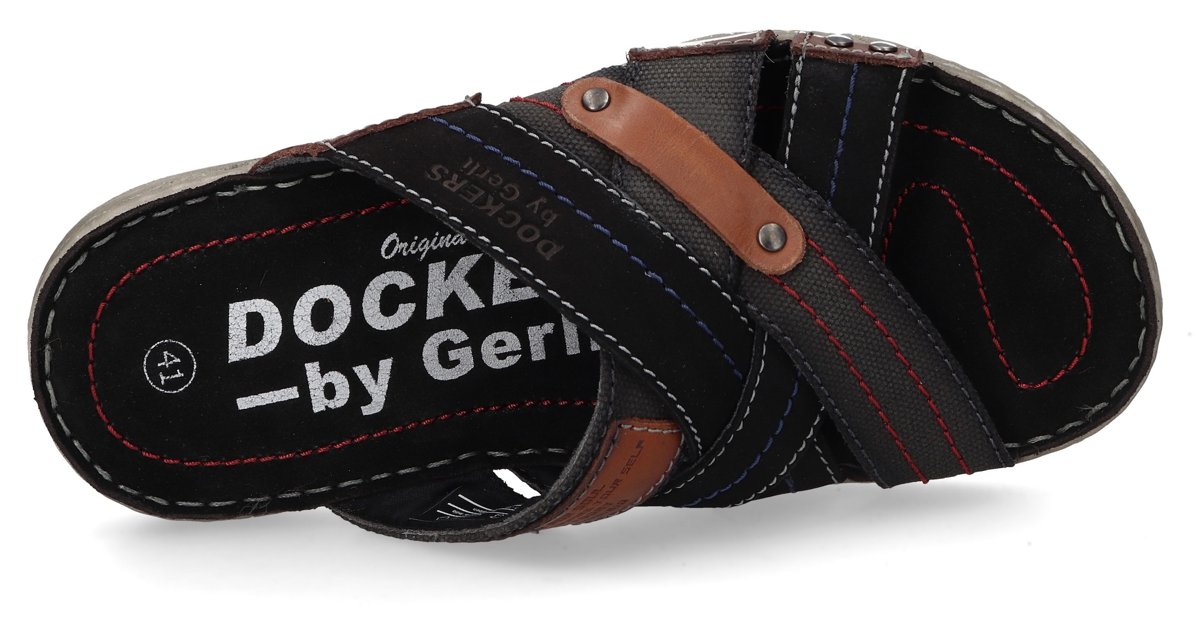 Dockers by Gerli Pantolette, Sommerschuh, Strandschuh, Slides zum Schlupfen