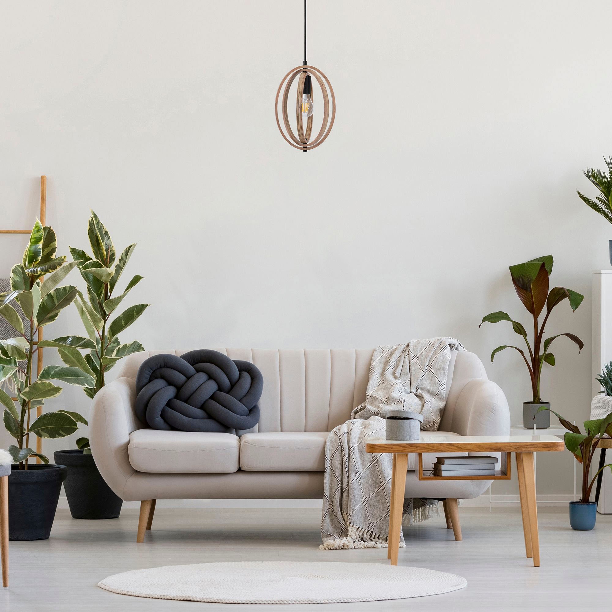 Paco Home Pendelleuchte »BARRY S«, 1 flammig, Leuchtmittel E27 | ohne Leuchtmittel