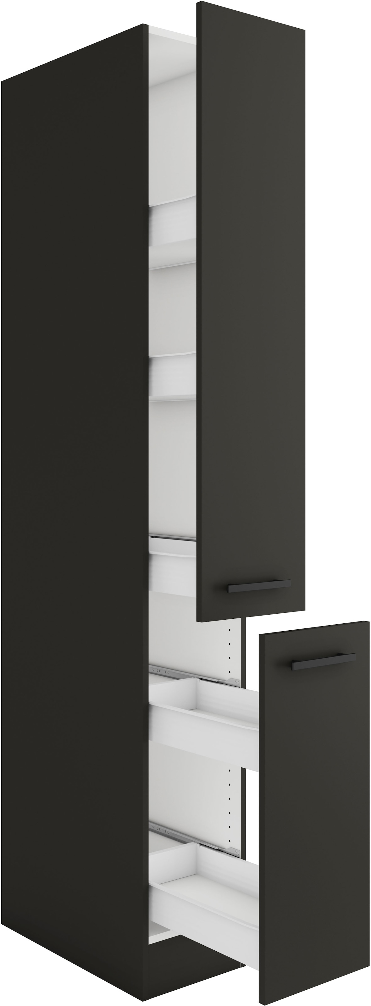 OPTIFIT Apothekerschrank »Palma« Breite 30 cm, Höhe 206,8 cm, 2 Auszüge, 5 Ablagen