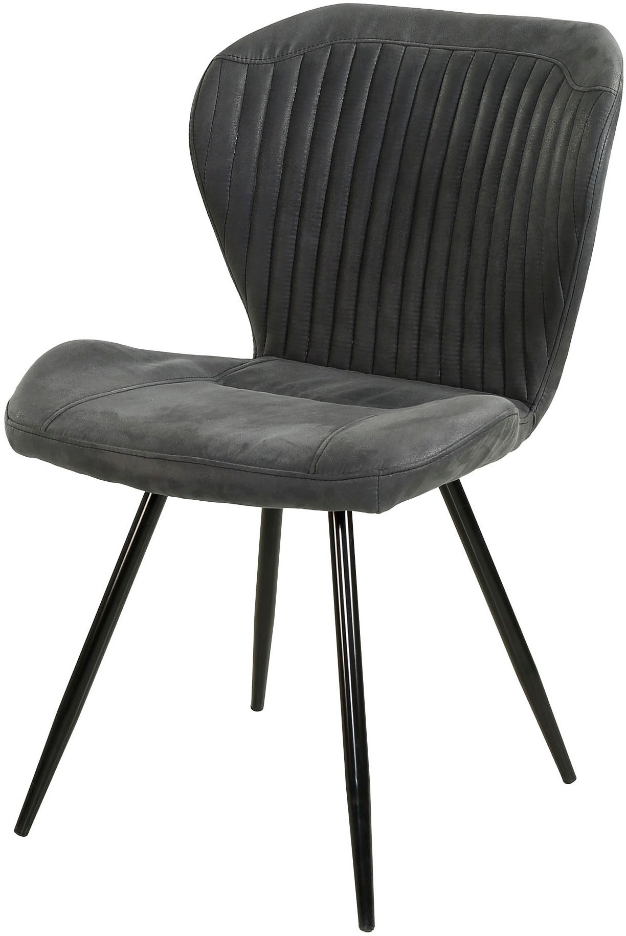 Jockenhöfer Gruppe Essgruppe »Olbia/Düren, Sitzgruppe (Set, 5-tlg., 1 Ausziehtisch und 4 Stühle)« 5 tlg. Tisch mit Butterflyauszug, 120-160 cm, Wildeiche