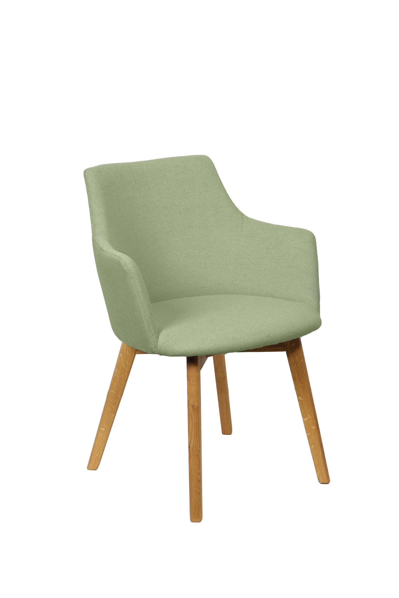 Home affaire Essgruppe »Ena Sitzgruppe für Küche/Esszimmer, Esstisch mit 4 Polsterstühlen 5tlg«, (Set, 5 tlg., 5-tlg), Stuhlbeine in Eiche Natur oder Buche Schwarz, Tisch 180 cm, U-Gestell
