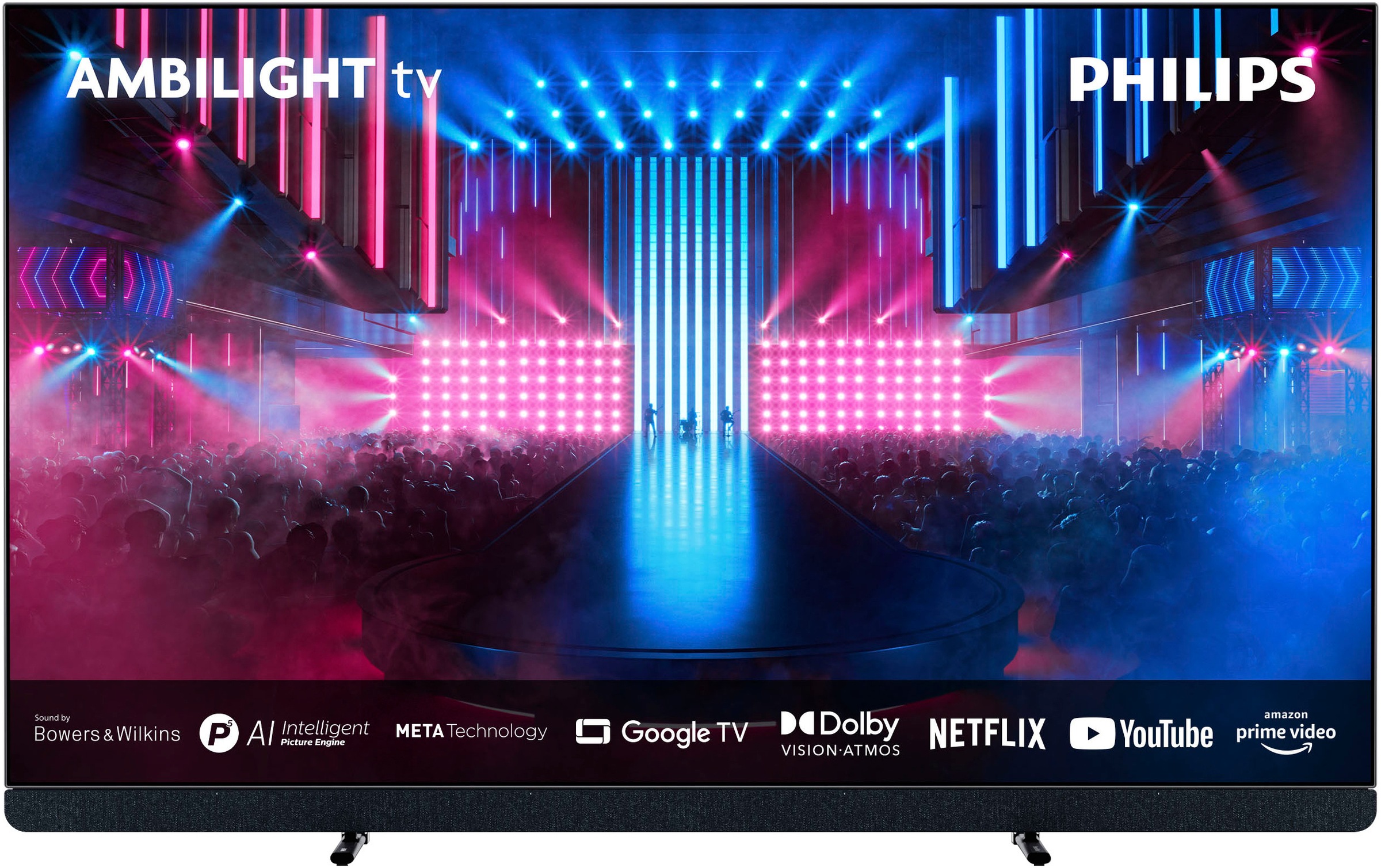 Philips OLED-Fernseher »55OLED909/12«, 138 cm/55 Zoll, 4K Ultra HD, Google TV-Smart-TV