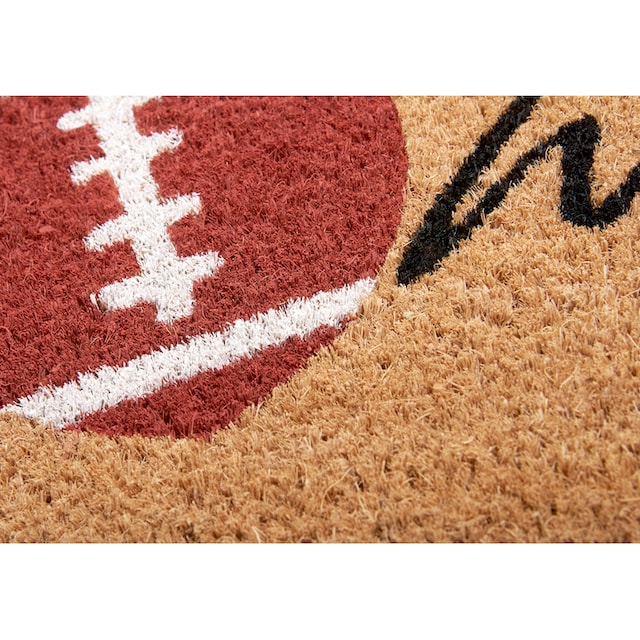 HANSE Home Fußmatte »Kokos Welcome Football Cursive«, rechteckig, Kokos,  Schmutzfangmatte, Outdoor, Rutschfest, Innen, Kokosmatte, Flur bestellen |  UNIVERSAL