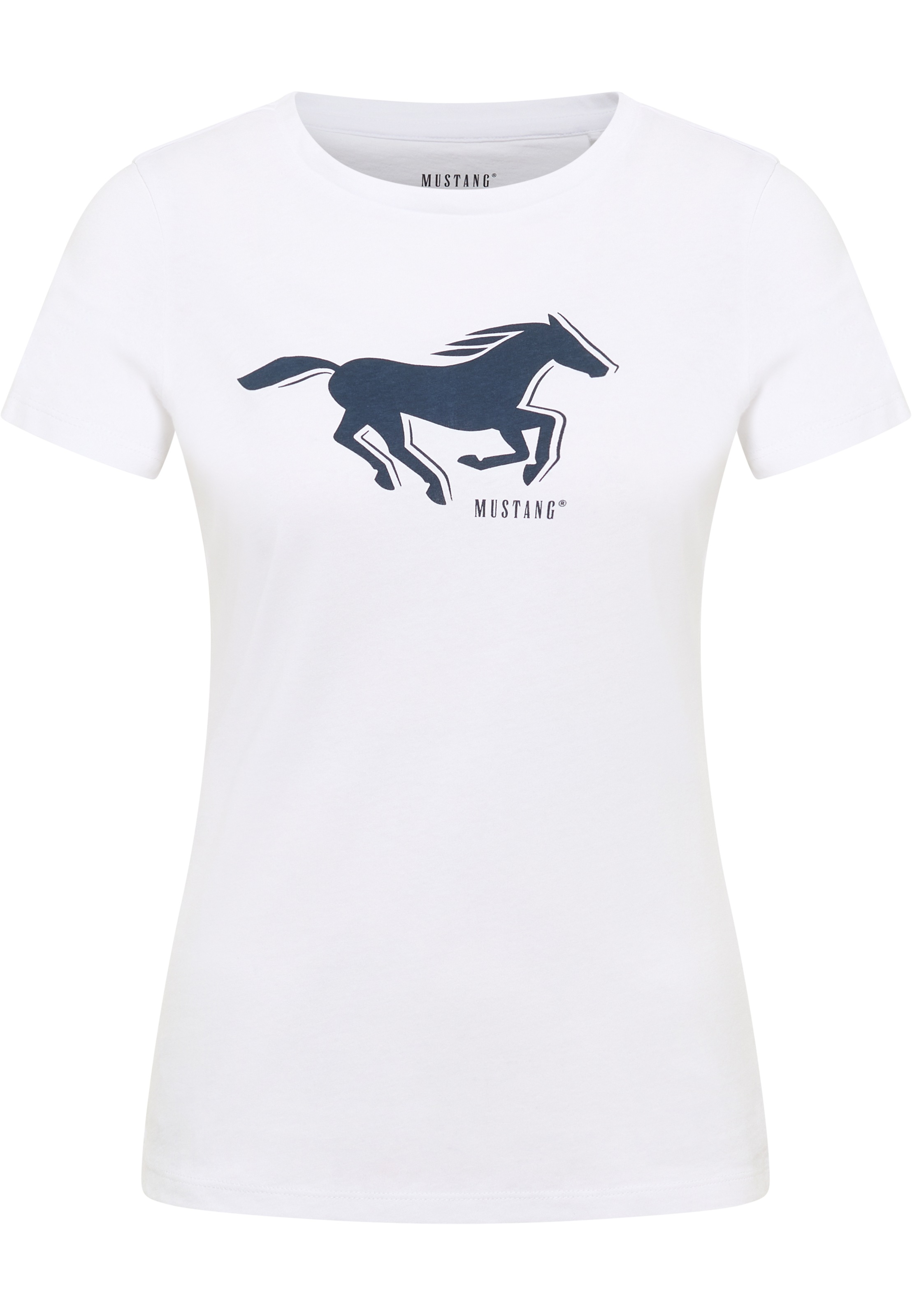 MUSTANG T-Shirt »MU-Loa« Figurbetonende Passform