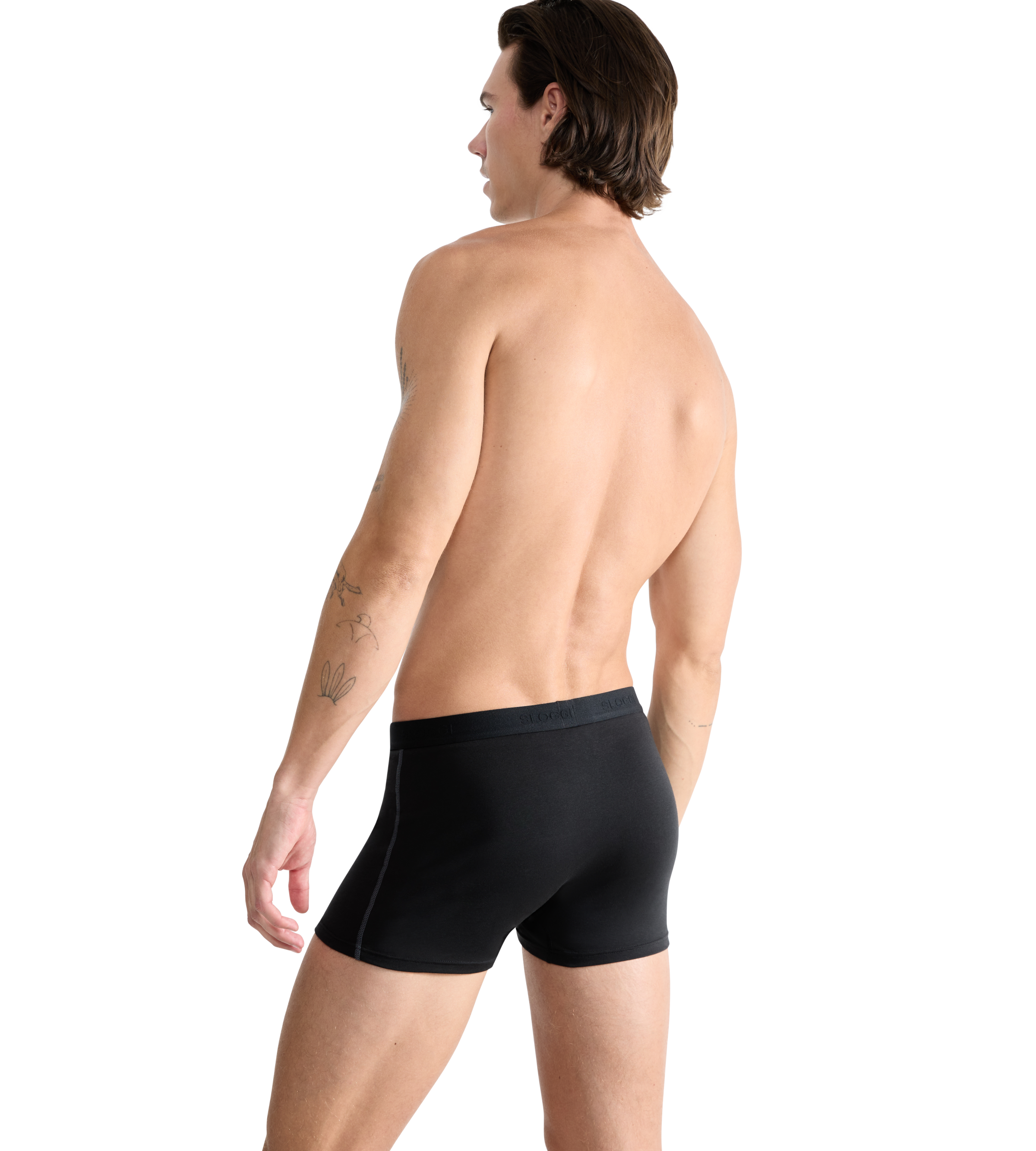 sloggi Boxer »Men 24/7«, (2er Pack), weich, atmungsaktiv, Baumwollmix, elastisch, Soft-Bund