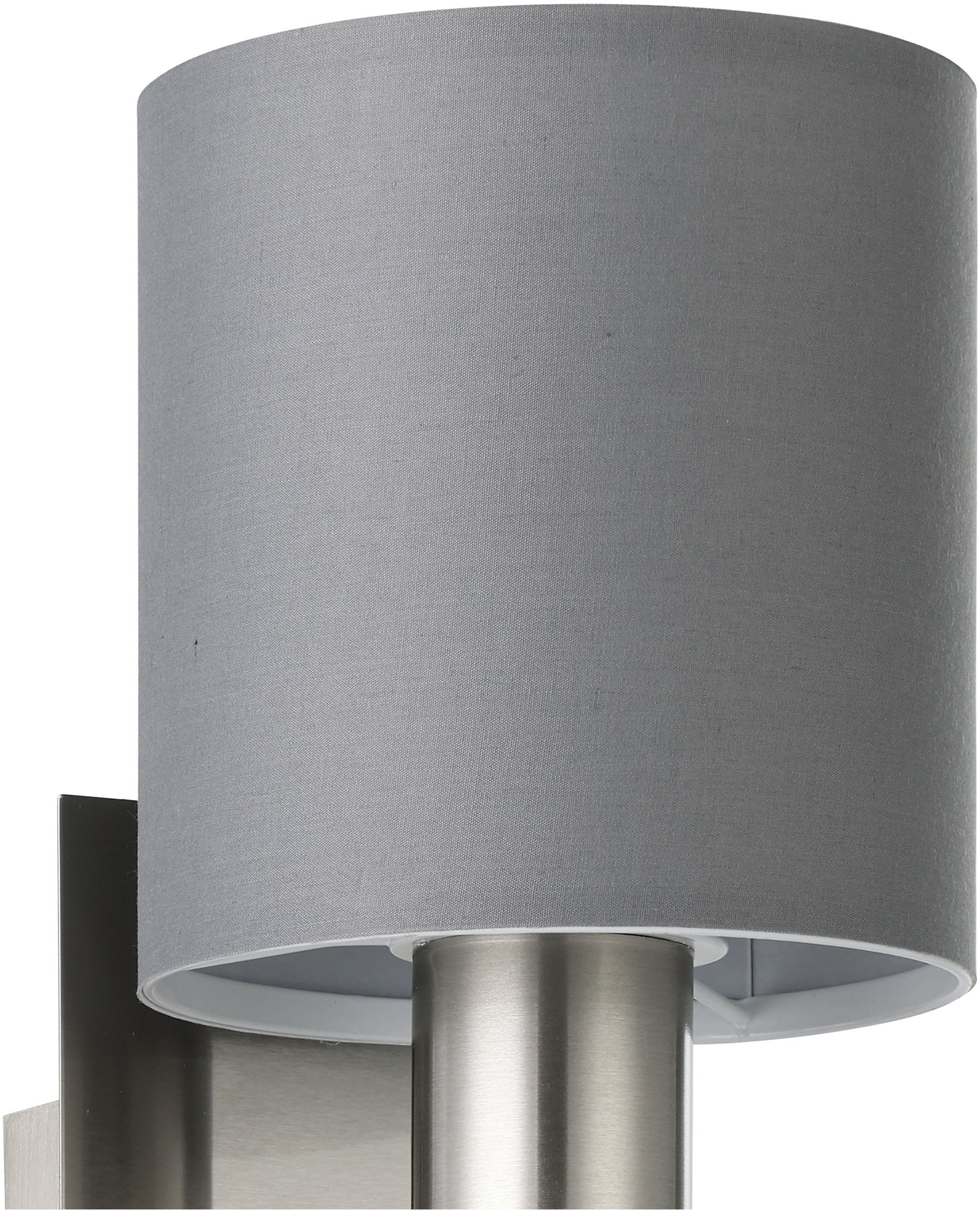 EGLO Wandleuchte »PASTERI Wandlampe - Stahl - E27;LED - 1X40W;1X3,8W - IP20« E27 1 Stk. Warmweiß Wandstrahler, Wandspot, Wohnzimmer, Schlafzimmer, L15 x H38 x AL19,5cm