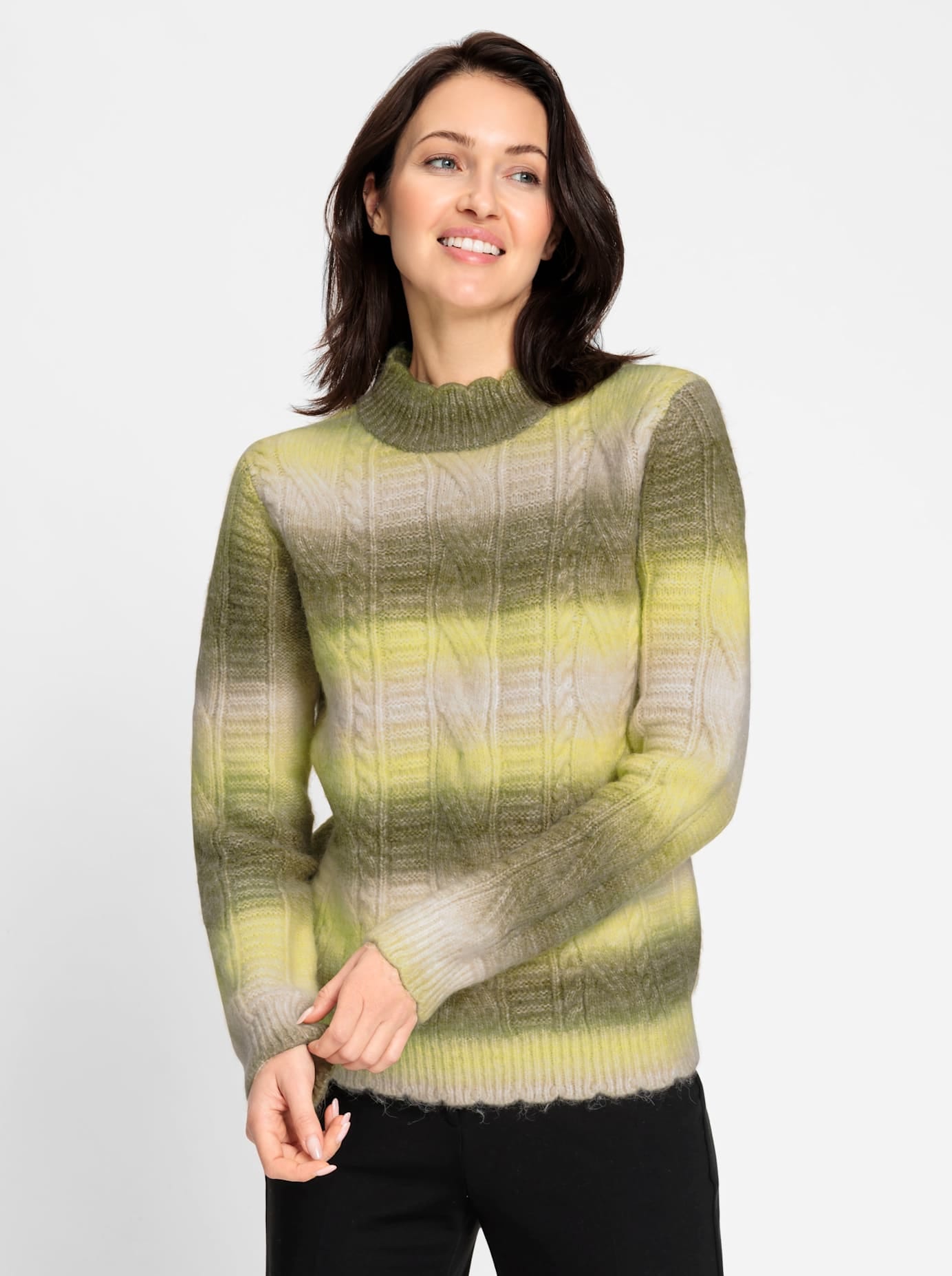 Inspirationen Stehkragenpullover »Pullover«