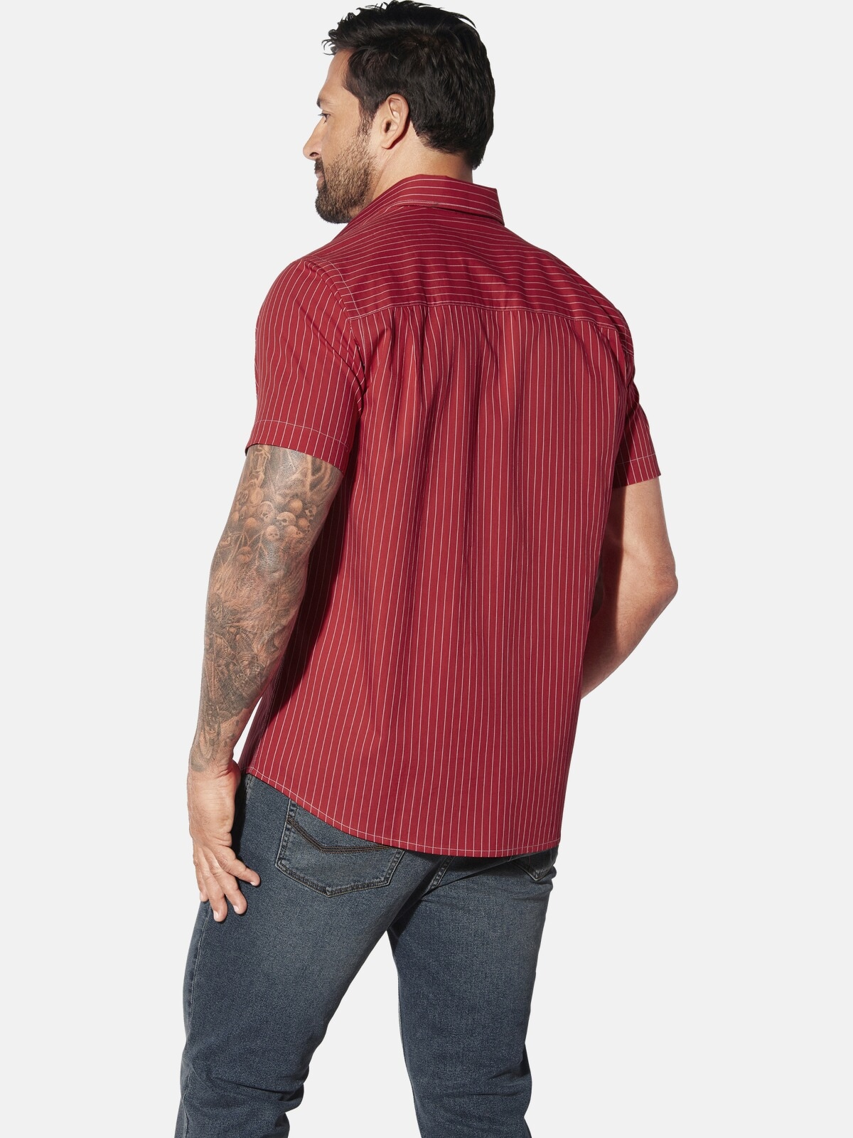 Jan Vanderstorm Streifenhemd »Streifenhemd PERTTU«
