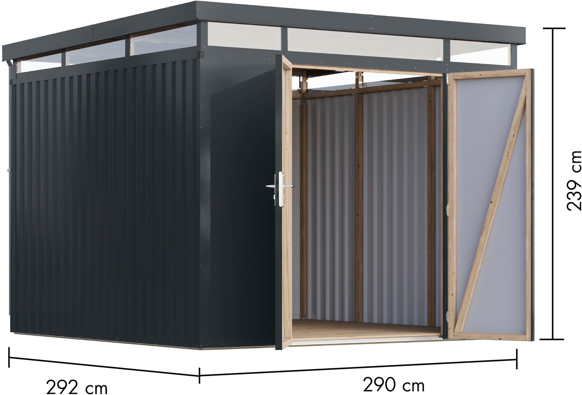 Karibu Gerätehaus »Titanium 3,5«