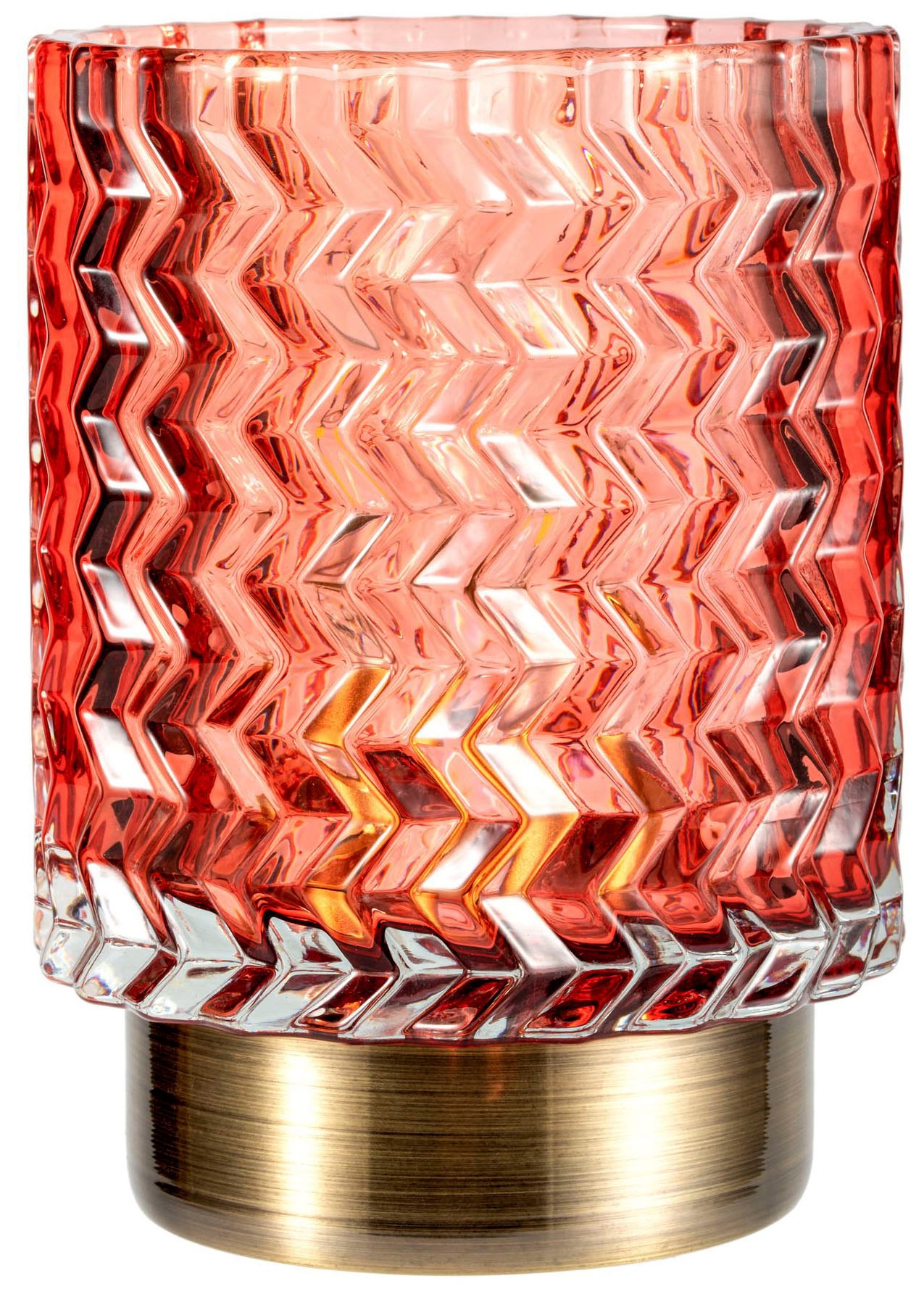Pauleen Tischleuchte »Sweet Glamour«, 1 flammig, Leuchtmittel E14 | Leuchtmittel wechselbar, E14, Batterbiebetrieben, Timerfunktion, Windlicht