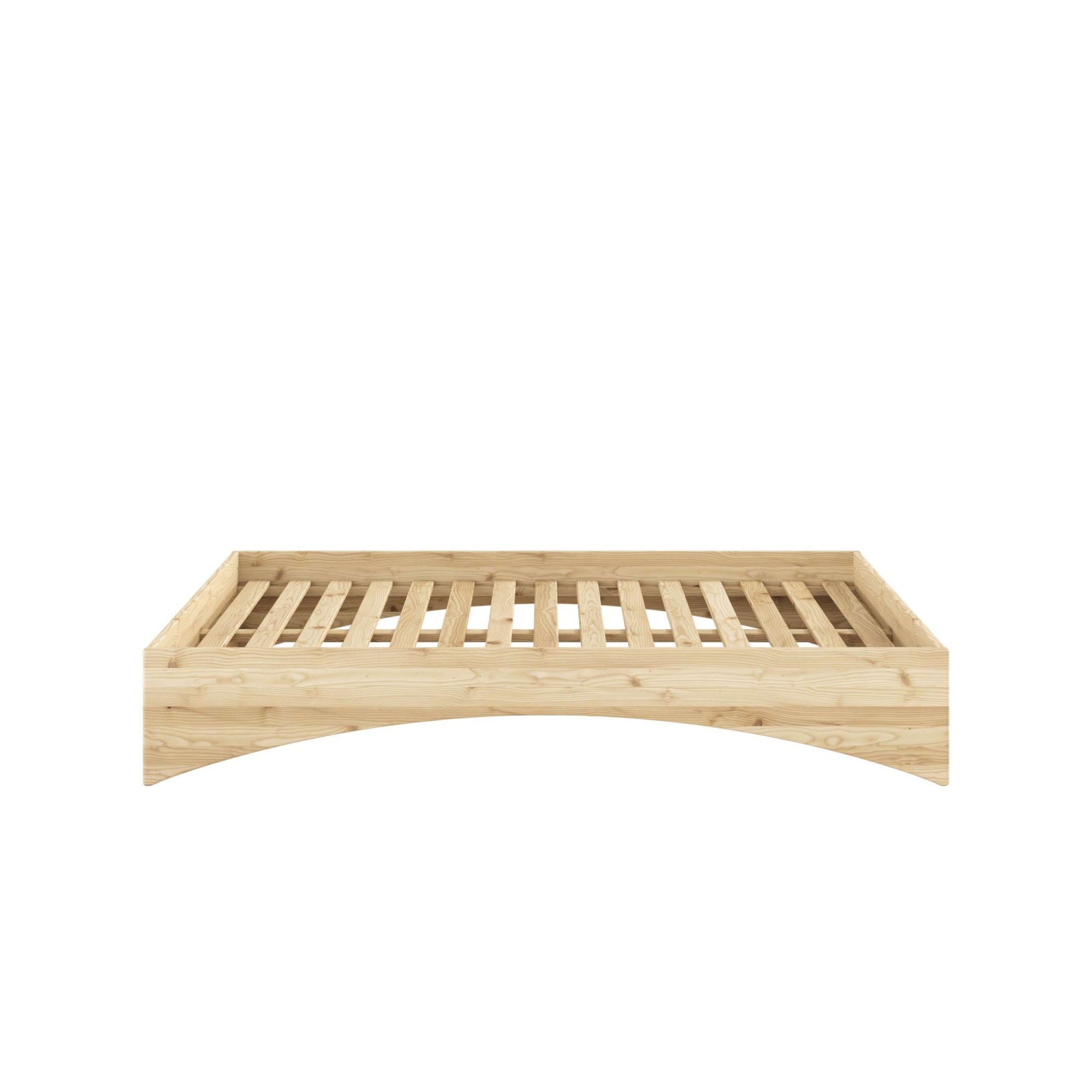 Karup Design Bettgestell »Orbit Bed, Massivholzbett, Futonbett, FSC®-zertifiziertem Massivholz« B/H/T ca: 144/164/184x35x205cm),  mehrere Größen, inklusive Lattenrost, ohne Matratze, Made in Europe