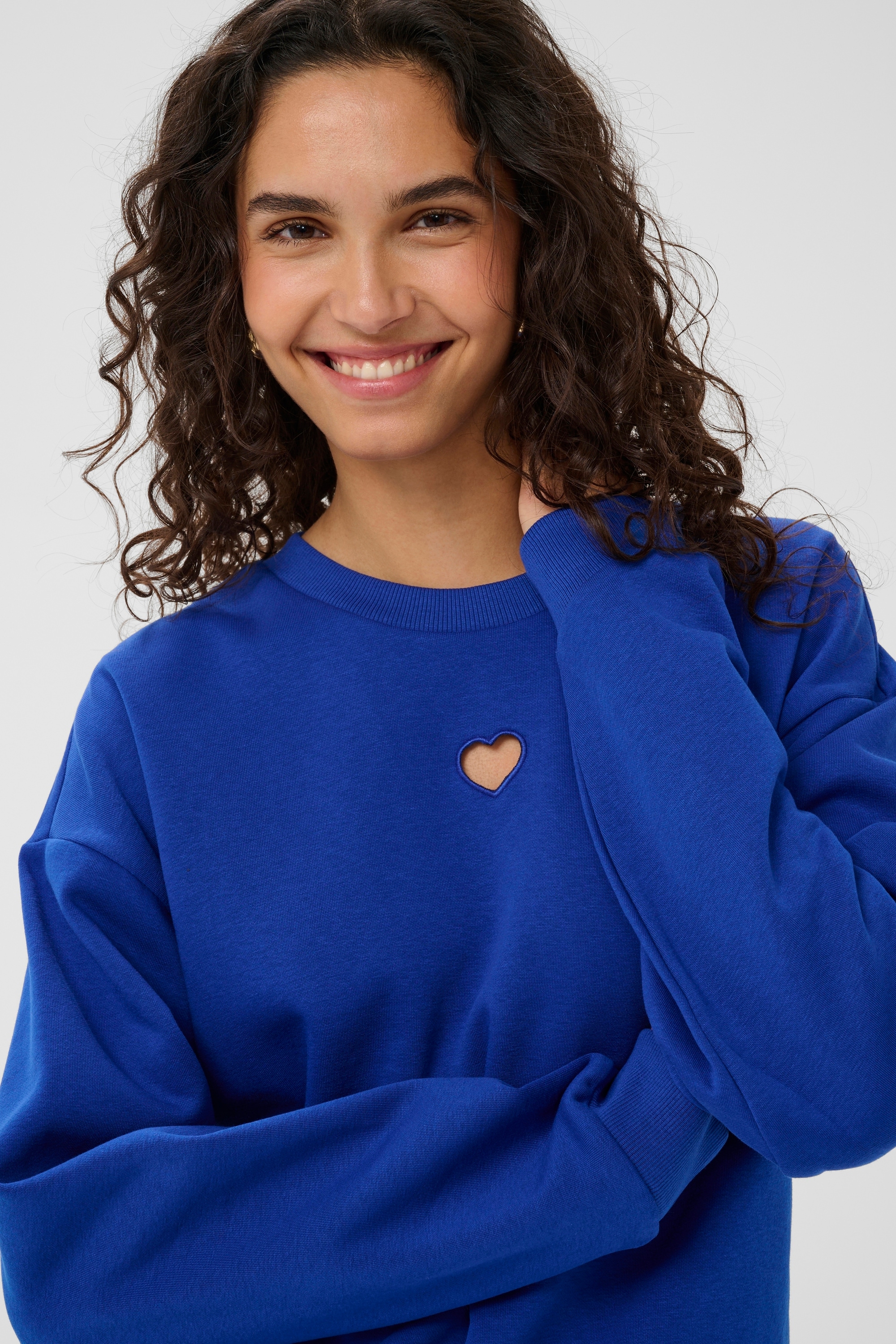 Saint Tropez Sweatshirt »Sweatshirt NachinaSZ«
