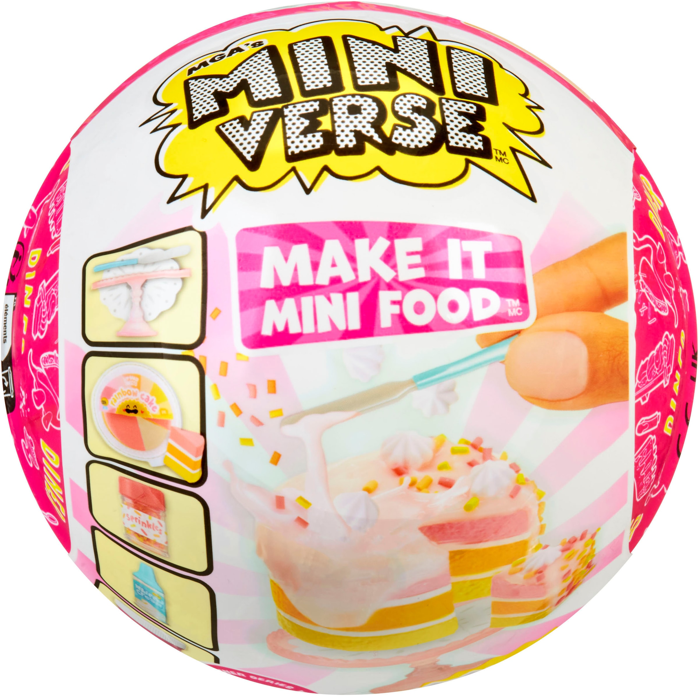 MGA ENTERTAINMENT Kreativset »MGA's Miniverse - Make It Mini Foods: Diner Series 3A«