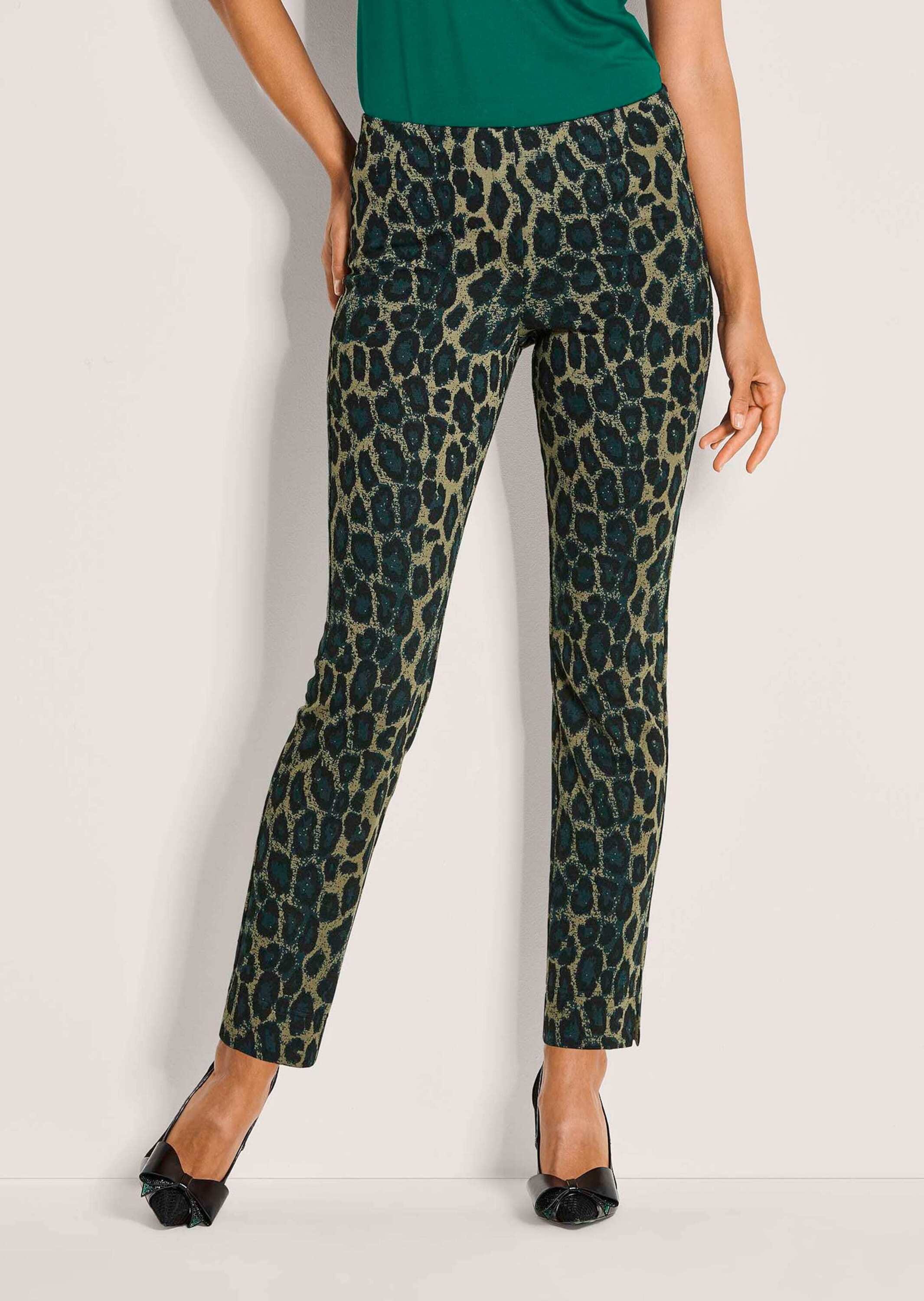 MADELEINE Leggings »Leggings Gerade Jersey-Leggings mit Animal-Print«