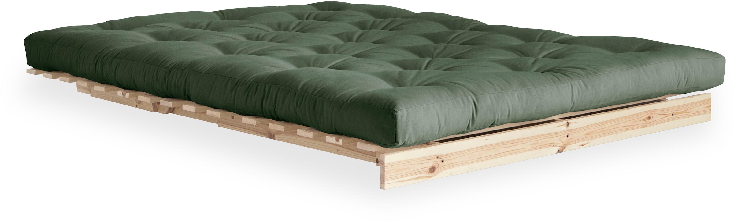 Karup Design Daybett »Roots Schlafsofa, Gästebett, Sofa inkl. Futonmatratze«, Liegefläche 90/140/160 x200 cm, FSC® zertifizierte Kiefer