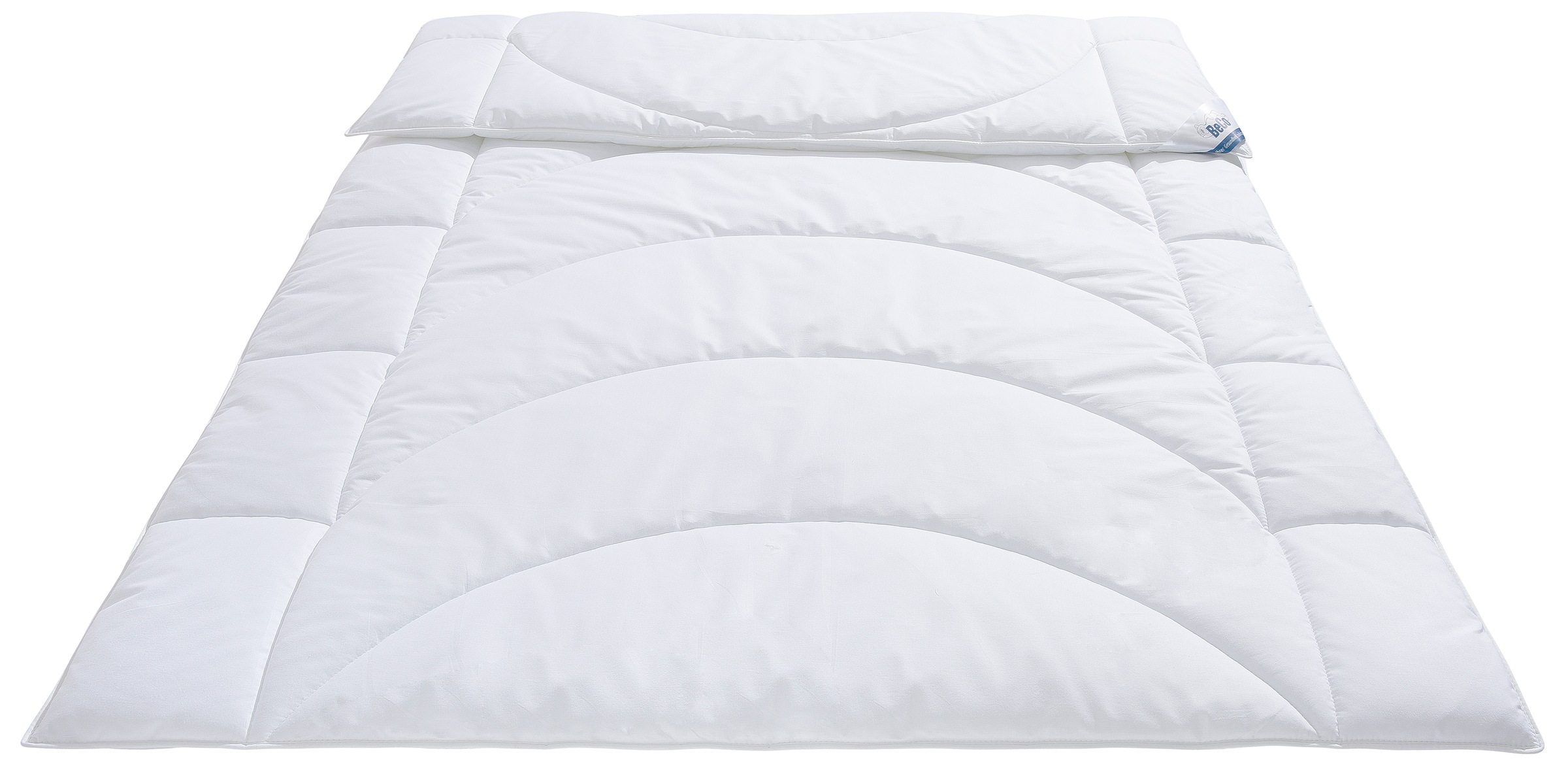 Beco Microfaserbettdecke + Microfaserkissen »Medibett, Bettdecke 135x200 cm mit Kissen 80x80 cm im Set«, (Spar-Set, Bei Nichtgefallen beinhaltet die Rückgabe das Gesamtangebot.), Bettdecke & Kissen für allergiker geeignet (Hausstauballergiker)