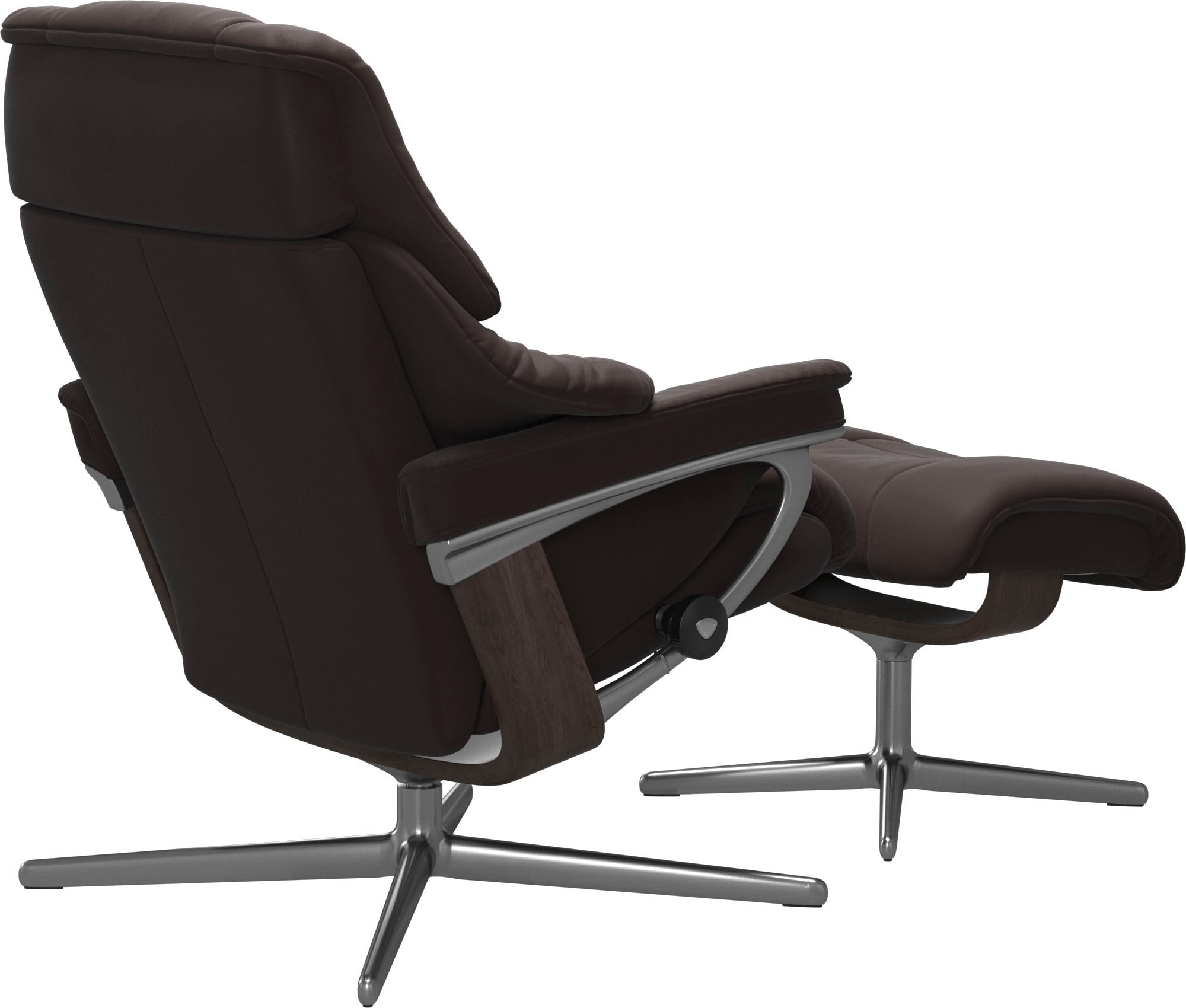 Stressless® Relaxsessel »Reno«, mit Cross Base, Größe S, M & L, Holzakzent Wenge