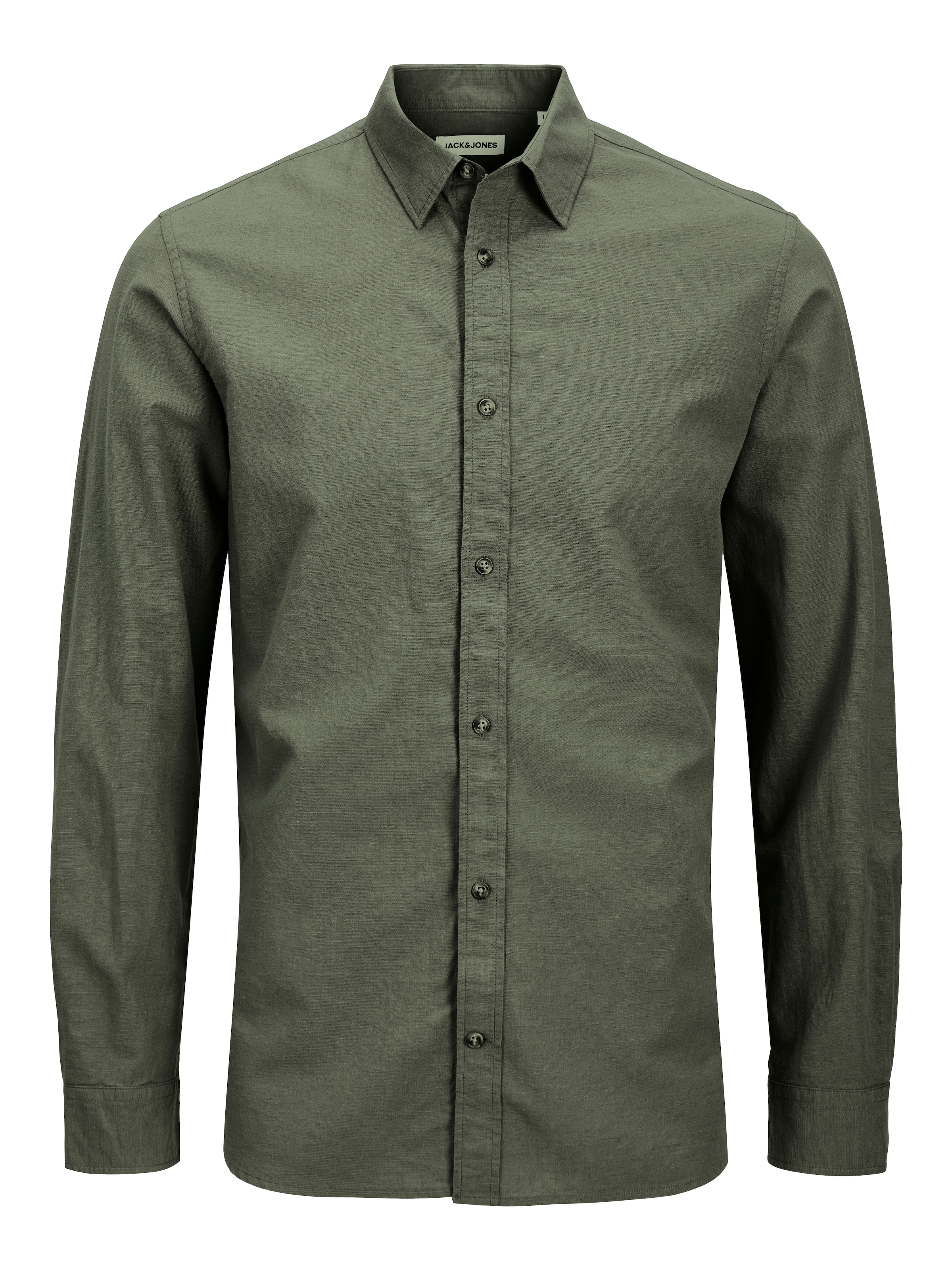 Jack & Jones Langarmhemd »JJESUMMER SHIRT LS SN«, mit Hemdkragen