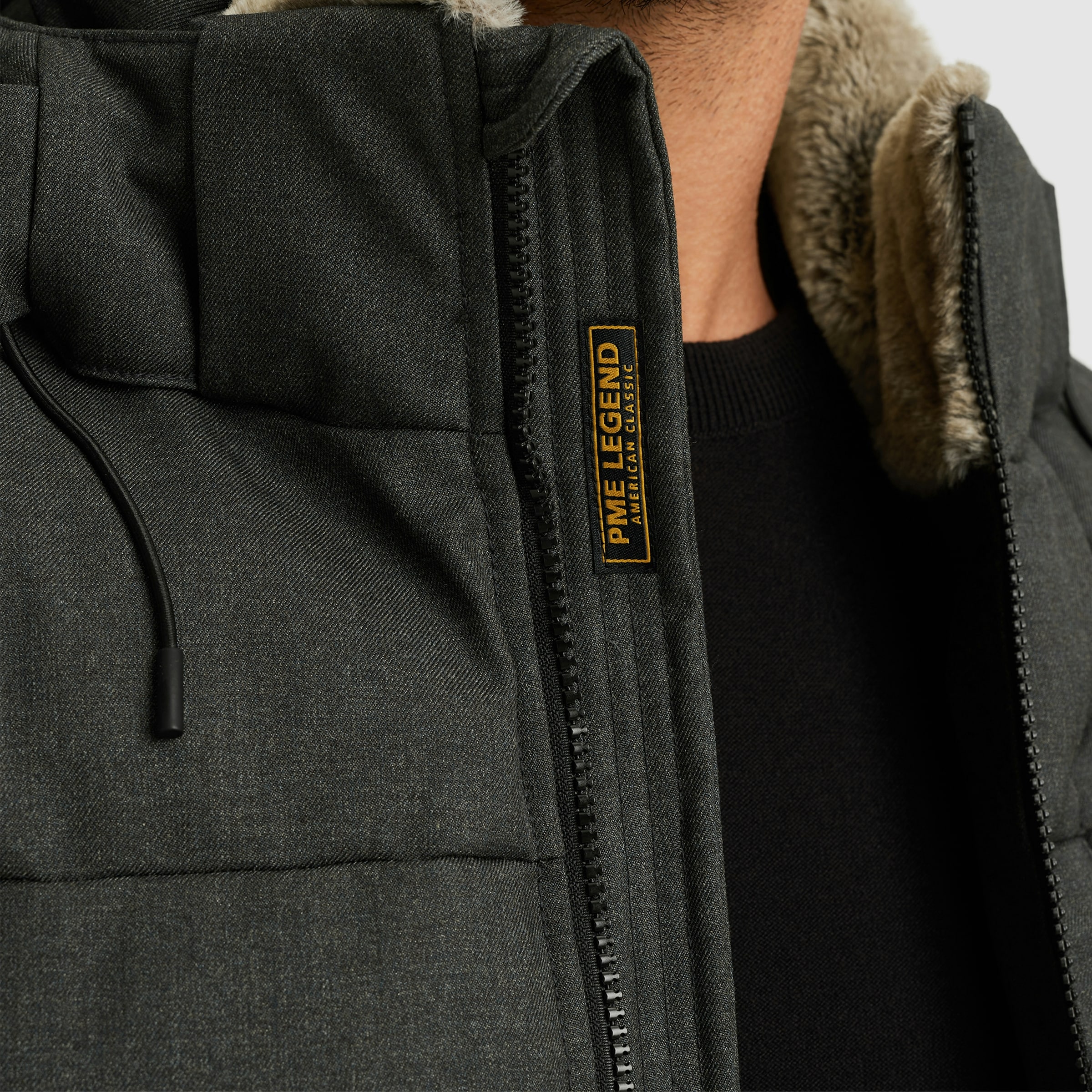 PME LEGEND Steppjacke »YETCRAFT« mit Kapuze Verschließbare Eingriff-, Brust- und Innentasche