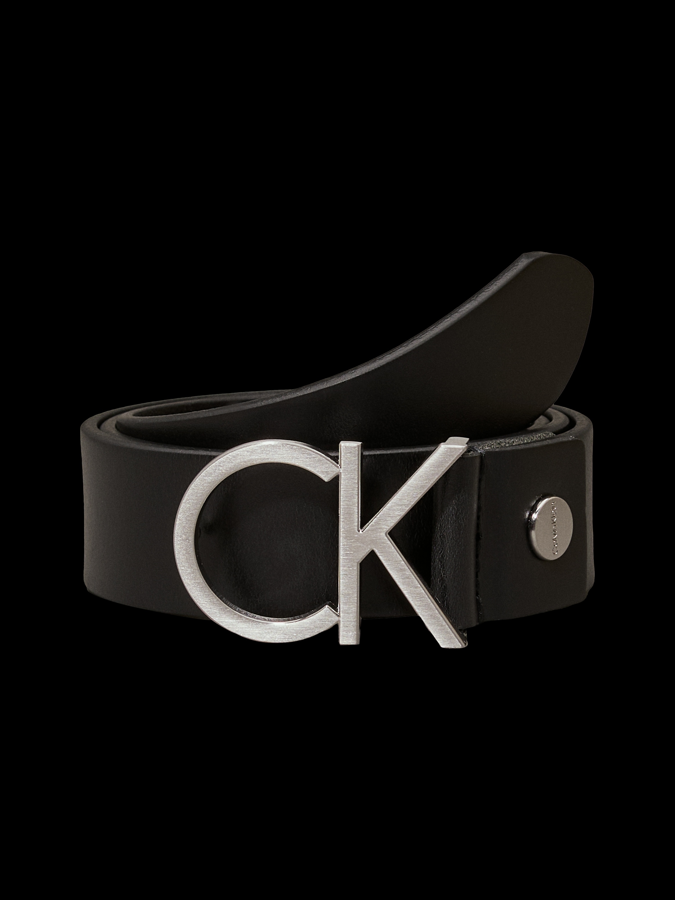 Calvin Klein Ledergürtel »CK ADJ.LOGO BELT 3.5CM«