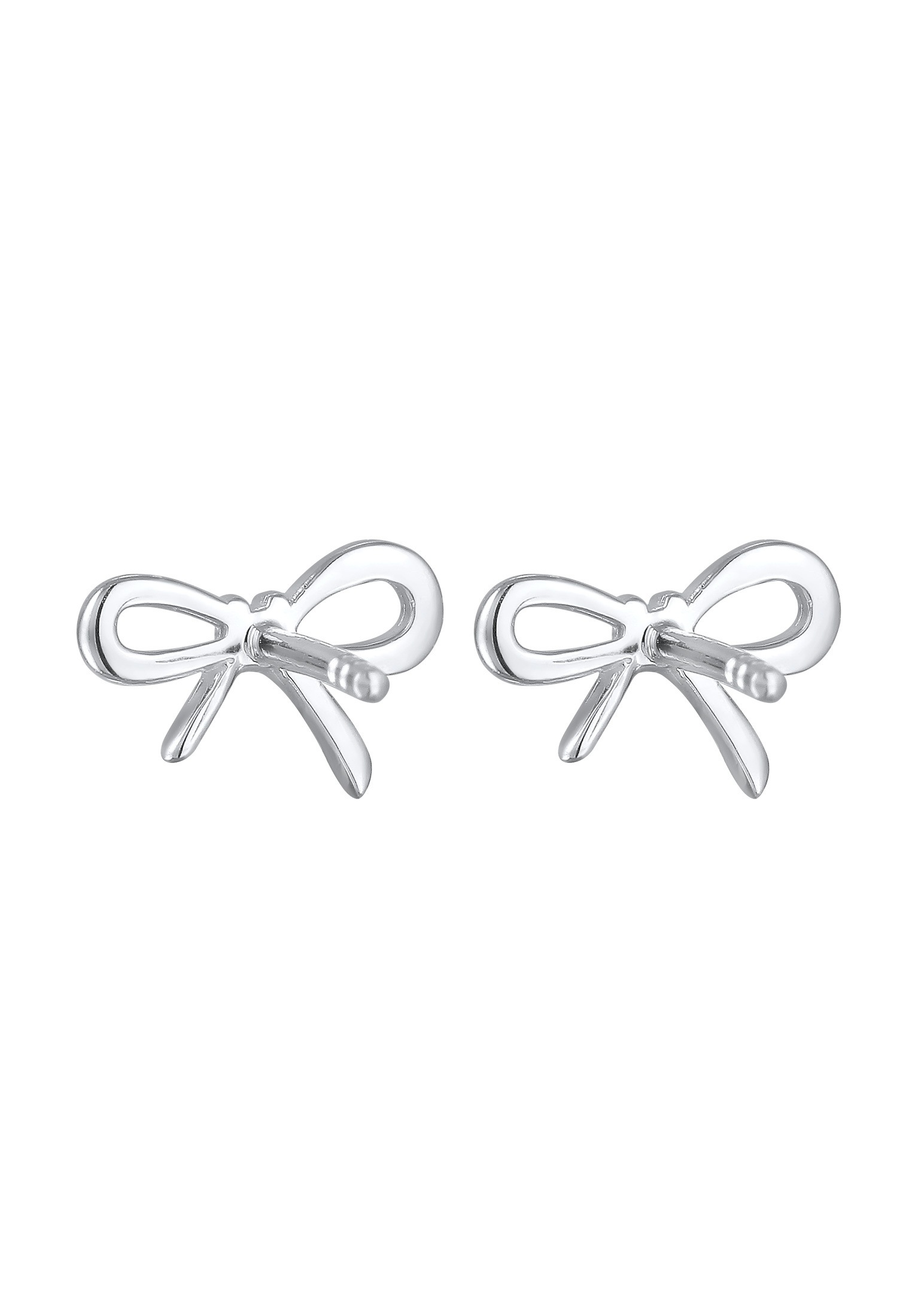Elli Paar Ohrstecker »Ohrringe Schleife Zirkonia Romantik 925 Silber«
