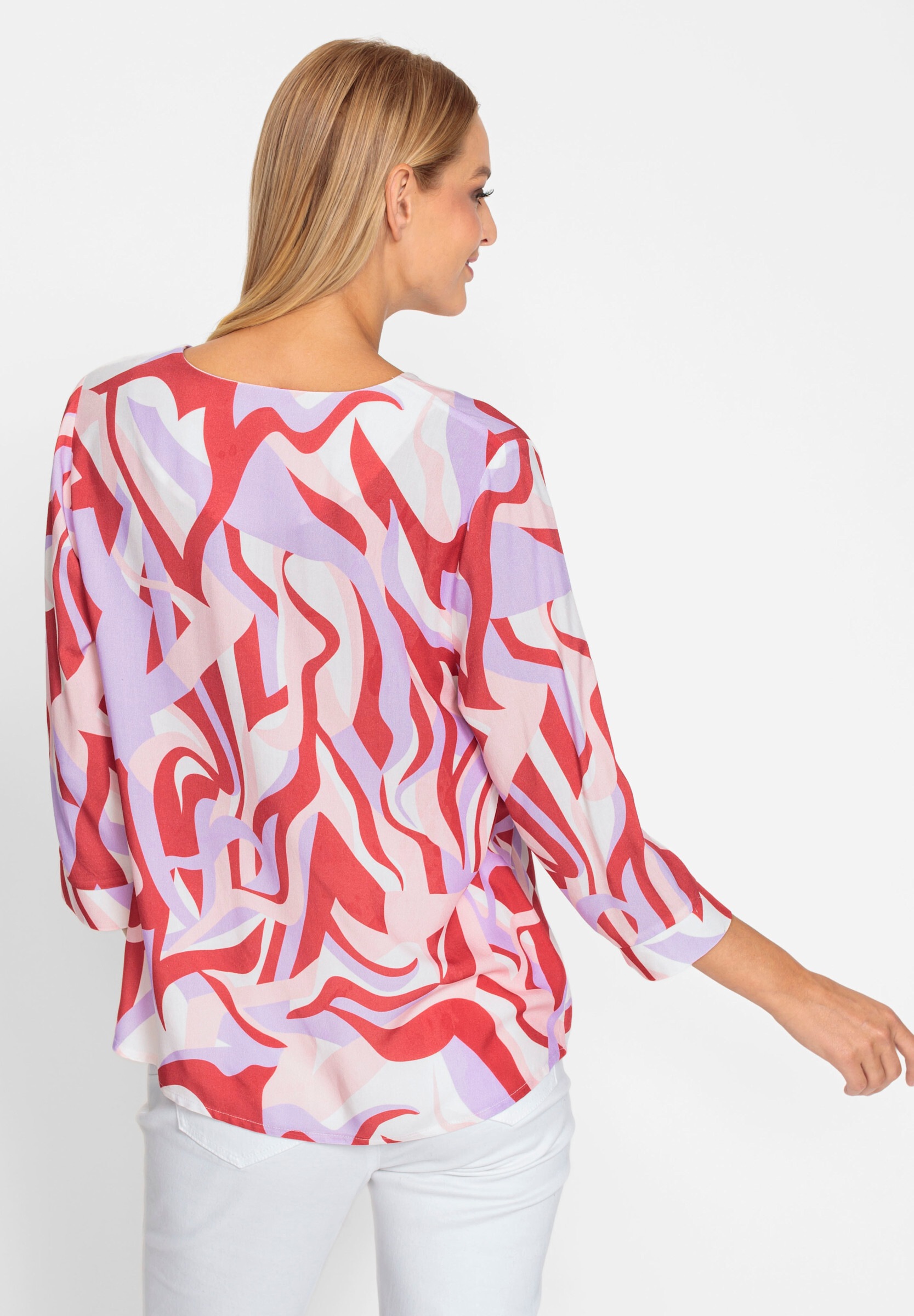 heine Schlupfbluse »Druckbluse Druckbluse aus reiner Viskose«