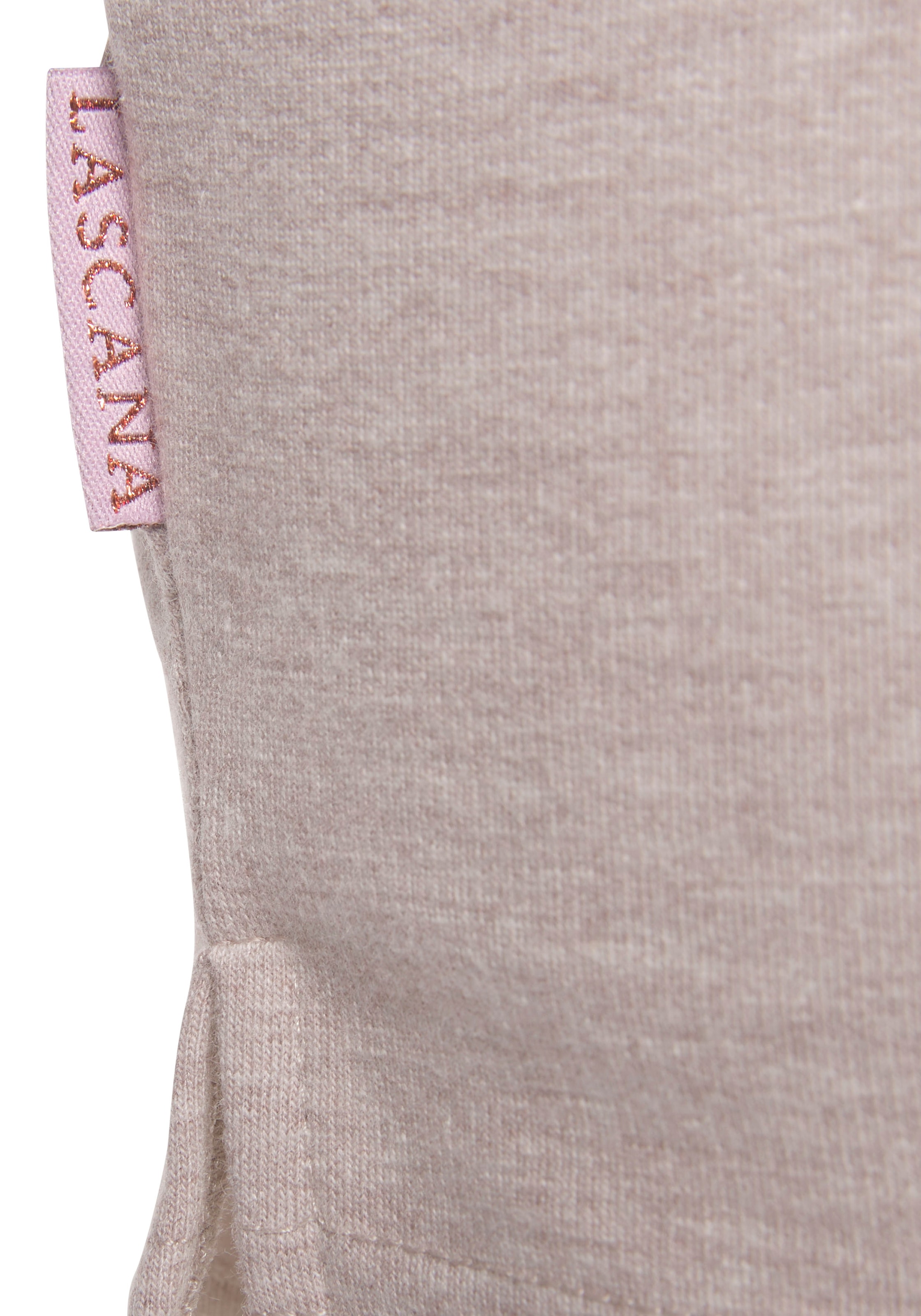 LASCANA Sweatshorts, mit Logostickerei, Loungeanzug