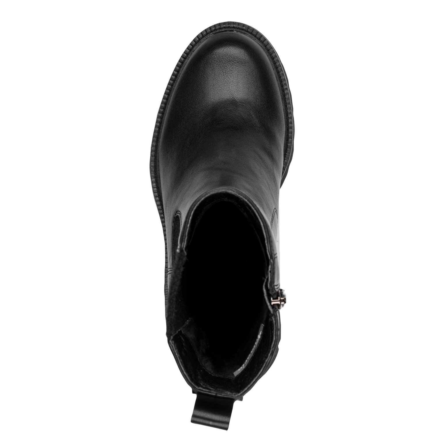 Tamaris Chelseaboots  , Blockabsatz, Stiefelette mit Zierschnallen-Element an der Ferse