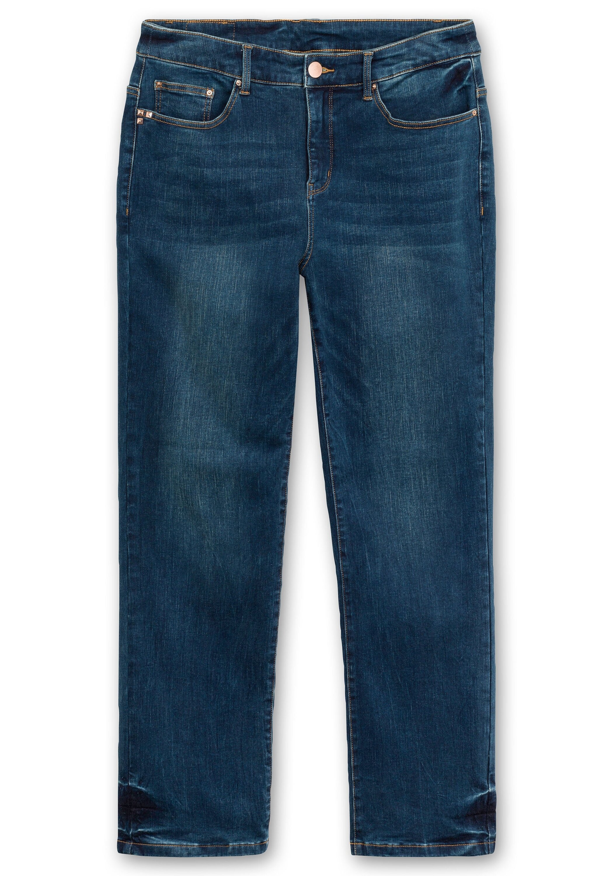 Sheego Gerade Jeans »Gerade Stretch-Jeans mit Bodyforming-Effekt«