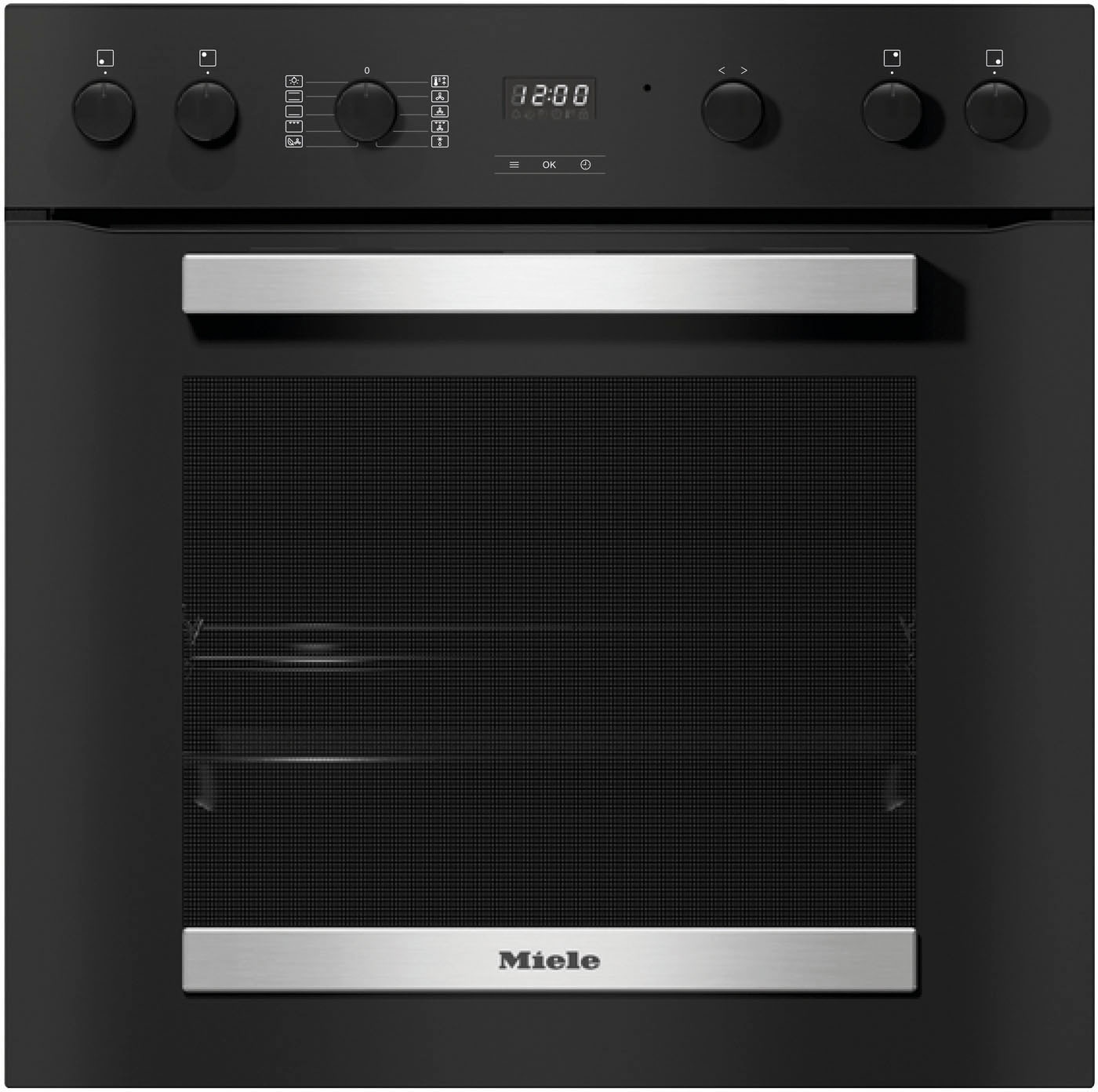 Miele Elektro-Herd-Set »H 2455E D OBSW/EDST + KM 6003 LPT« Herd-Set - Kombination aus Herd und flexibel nutzbarem Kochfeld