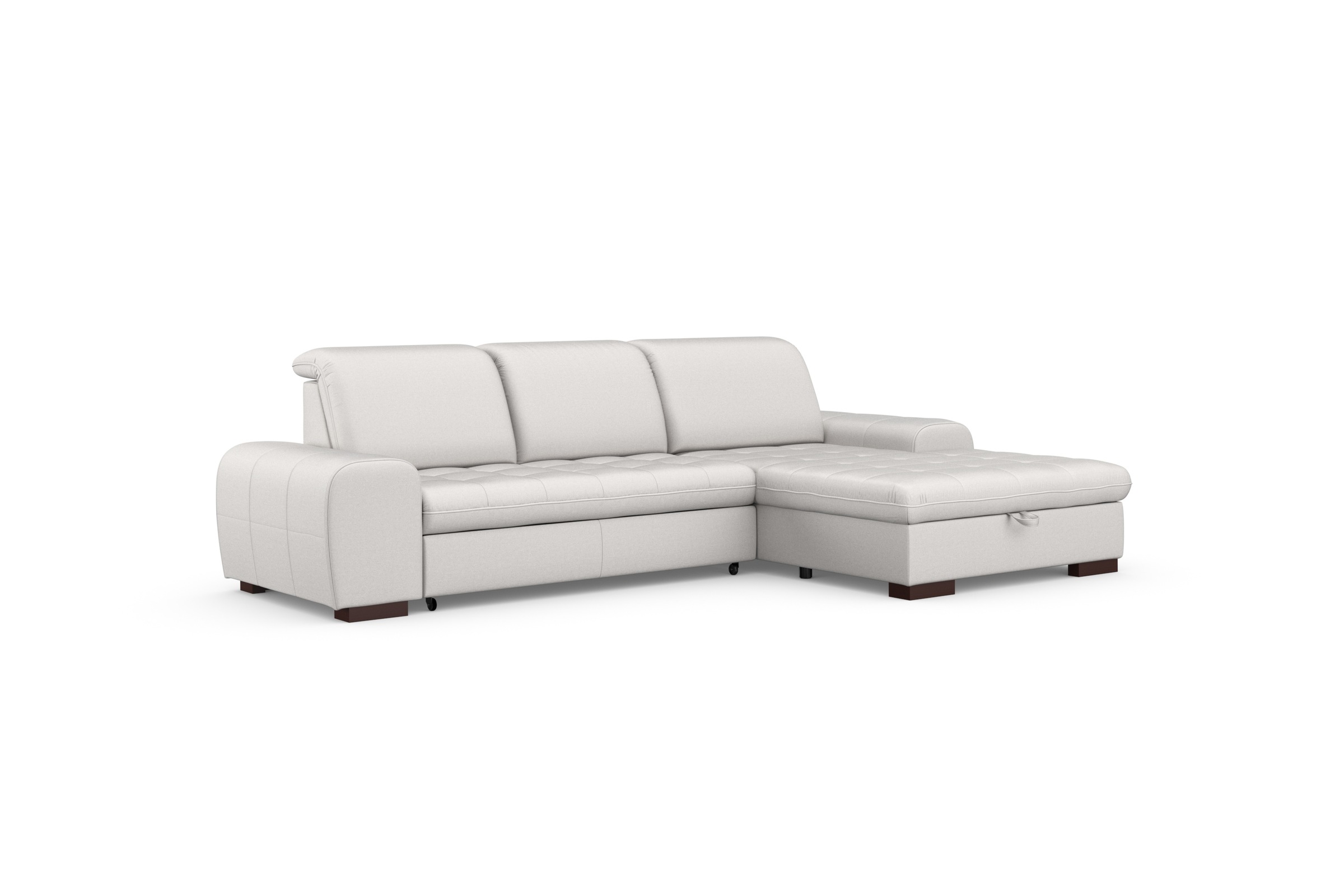 sit&more Ecksofa »Luxor L-Form«, wahlweise mit Bettfunktion, Bettkasten und Kopfteilverstellung