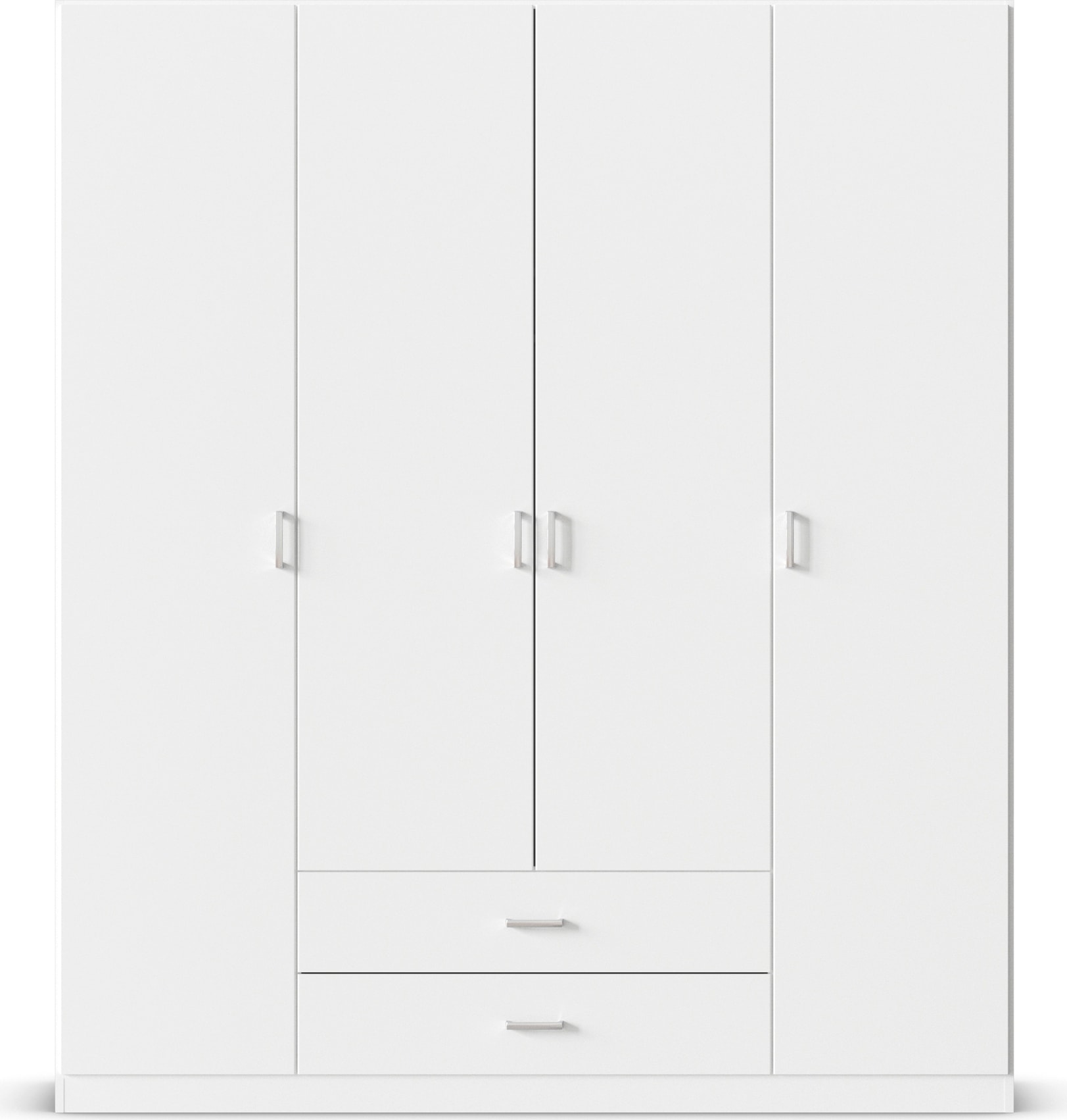 rauch Drehtürenschrank »Kleiderschrank Schrank Garderobe Wäscheschrank GAMMA in 3 Breiten«, mit 6 Schubladen, in schlichtem Design TOPSELLER MADE IN GERMANY