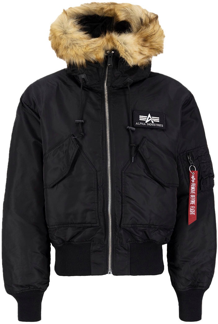 Alpha Industries Bomberjacke »45P Hooded Custom«, mit Kapuze