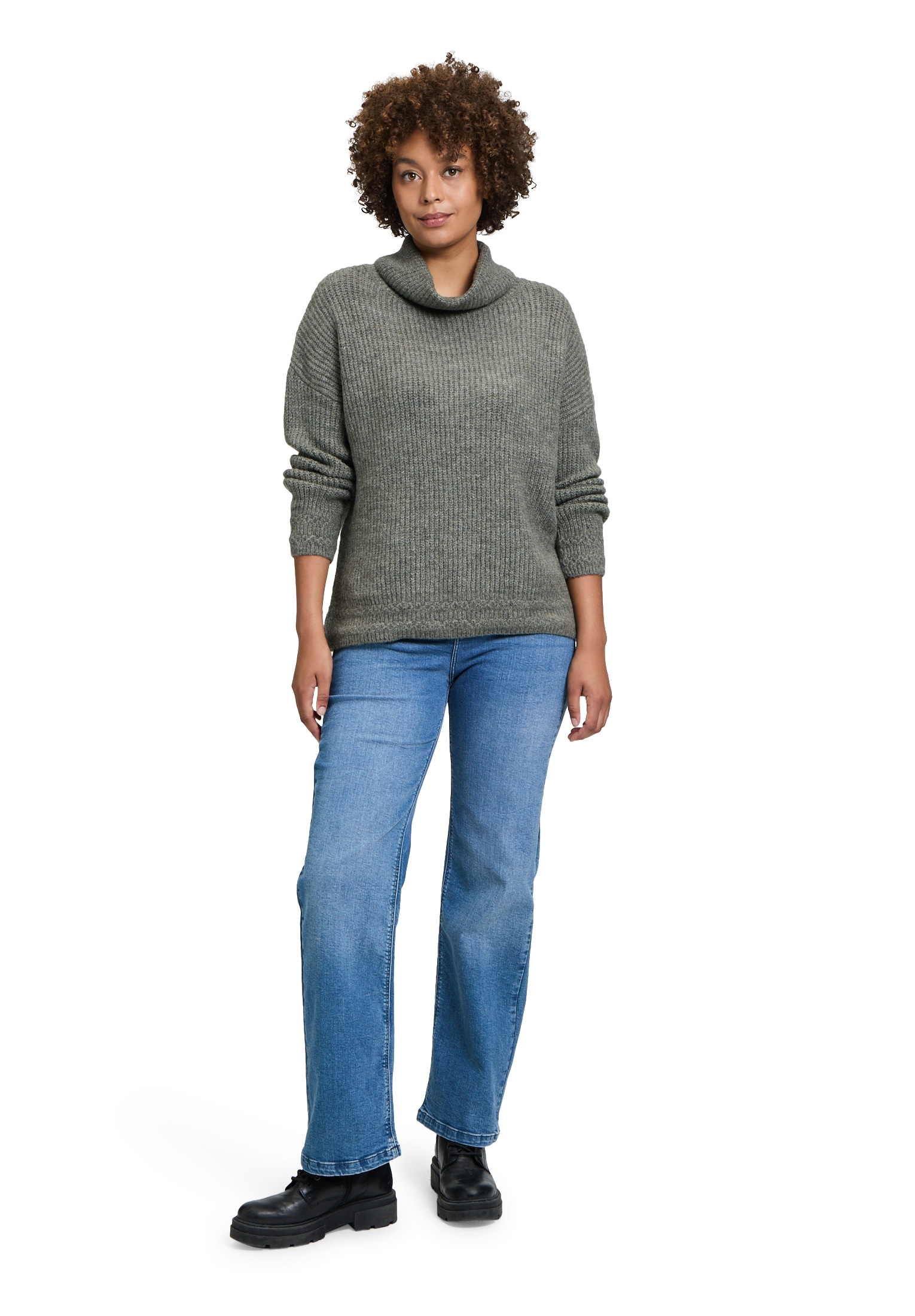 Cartoon Rundhalspullover »Basic-Pullover mit Turtle Neck«