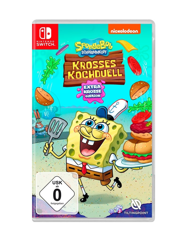 Nighthawk Spielesoftware »SpongeBob: Krosses Kochduell (Download Code in a Box)«, Nintendo Switch, Downloadcode in Box