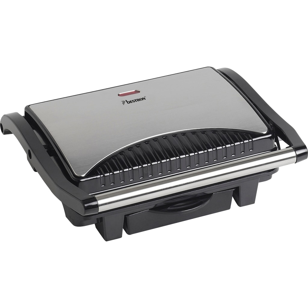 bestron Kontaktgrill »ASW113S Sandwich-/Panini-Kontaktgrill«, 1000 W