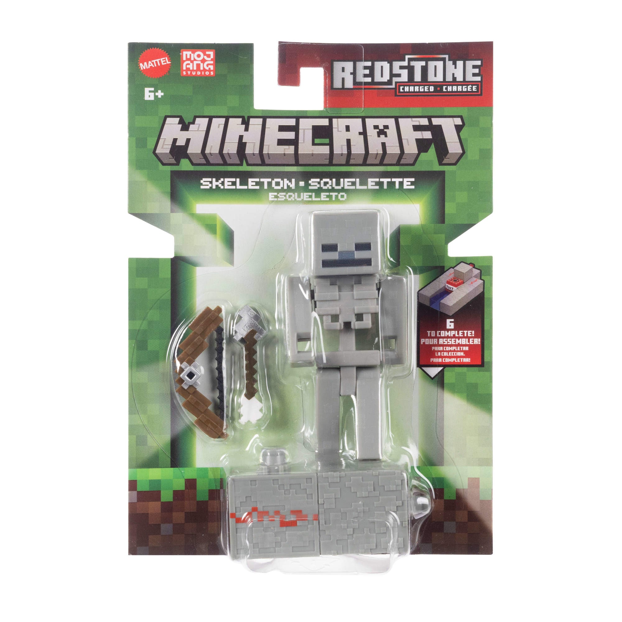 Mattel® Spielfigur »Minecraft 3.25" CORE FIG Skeleton«