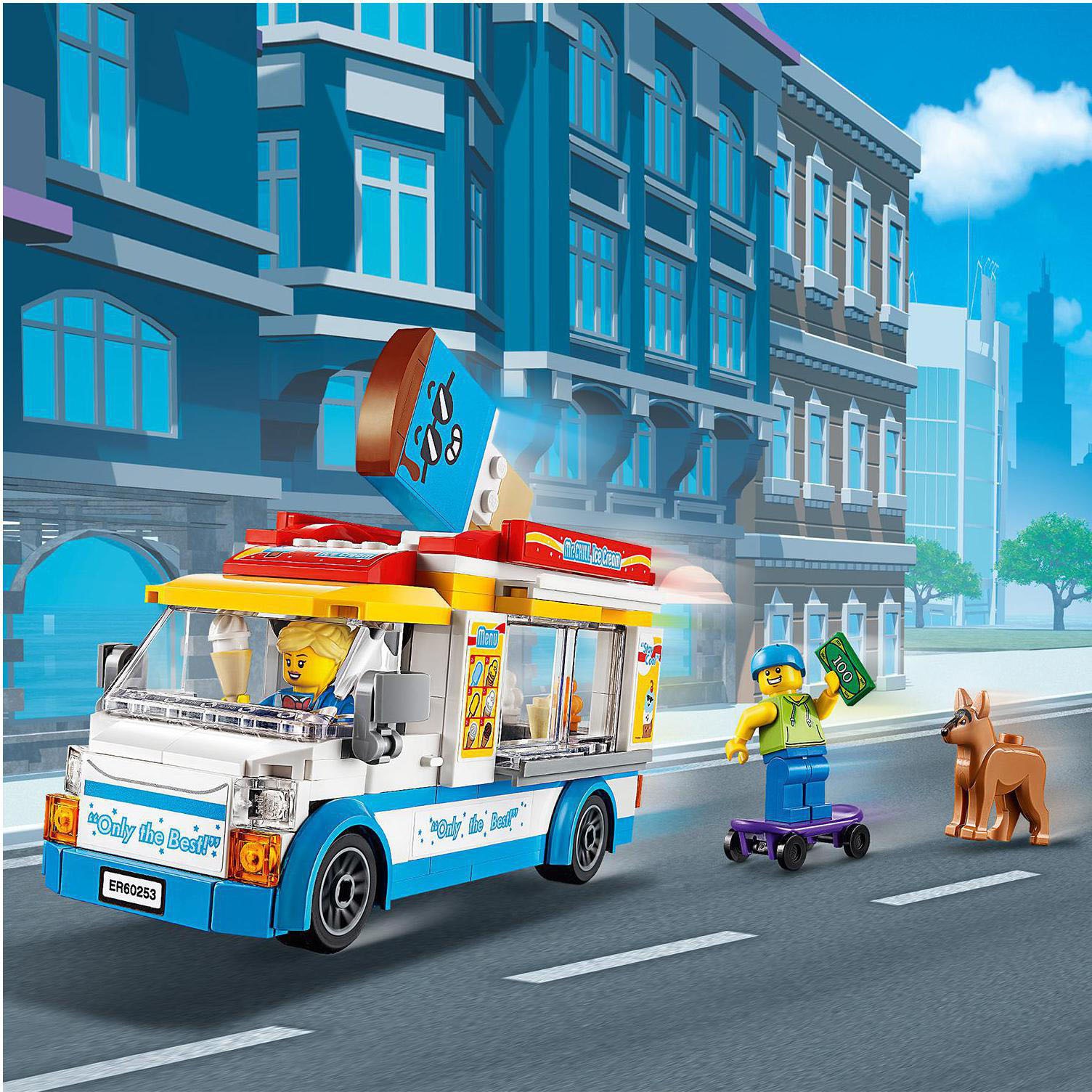 LEGO® Konstruktionsspielsteine »Eiswagen (60253), LEGO® City Great Vehicles«, (200 St.), Made in Europe