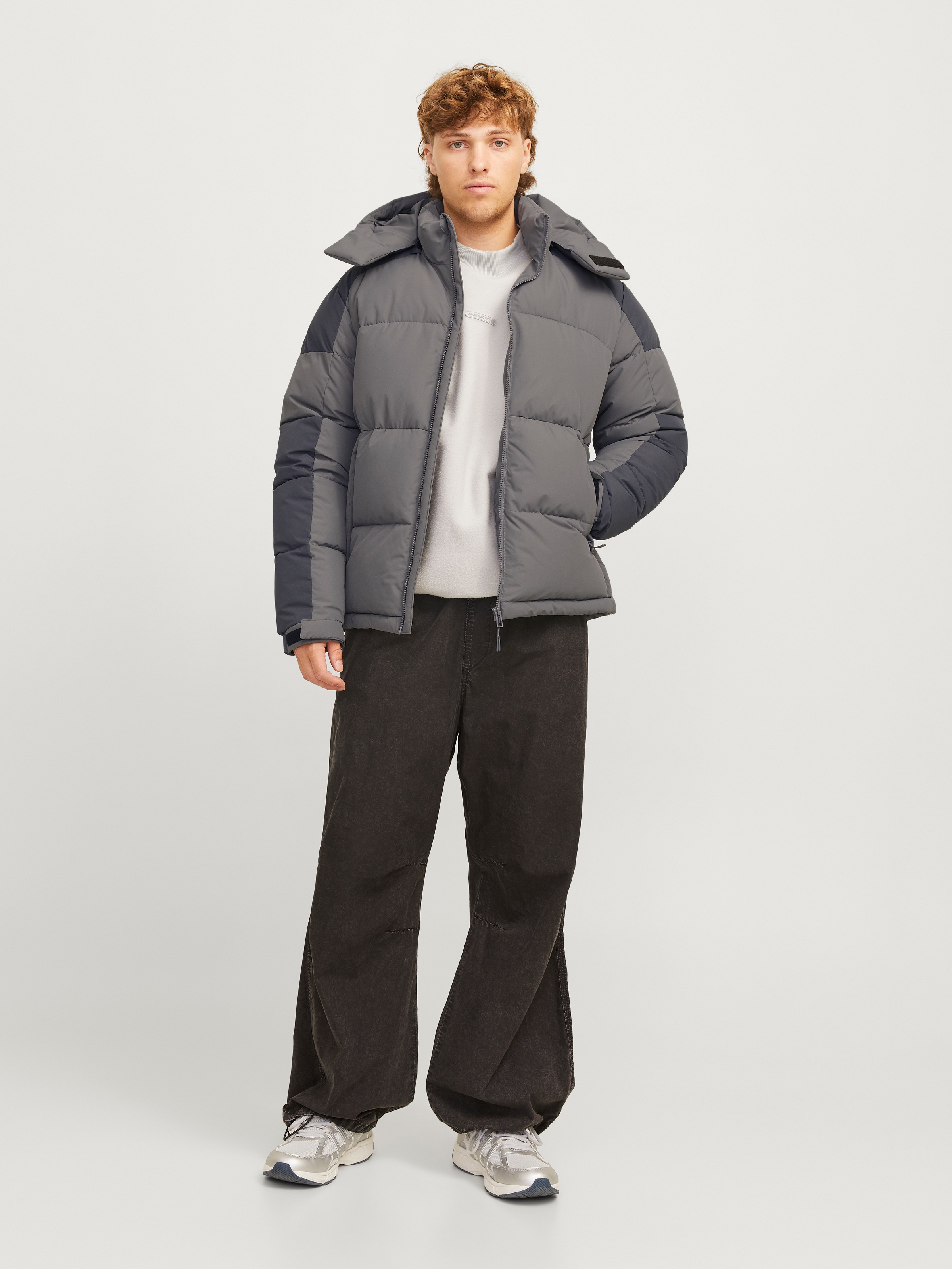Jack & Jones Steppjacke »JCOAERO PUFFER SN«, mit Kapuze