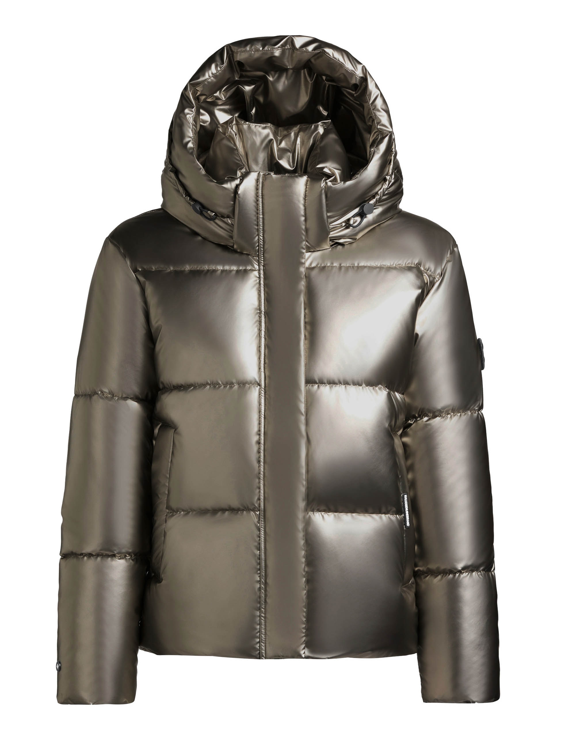 khujo Steppjacke »DEVINA2 SHINY« mit Kapuze abnehmbare Kapuze, Windschutzblende mit Magnetverschluss